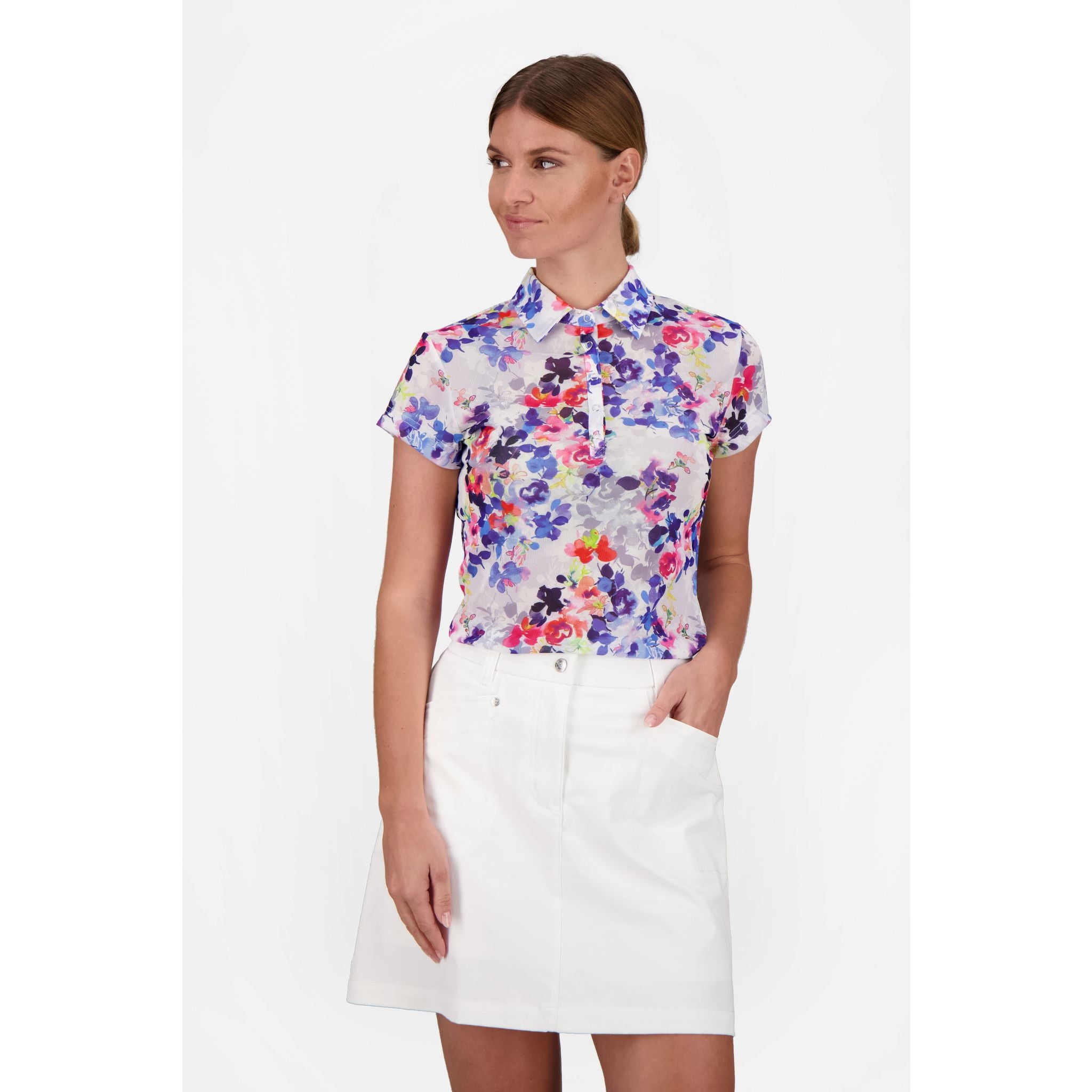 Daily Sports W Mira Mesh Cap S Polo Shirt Damen