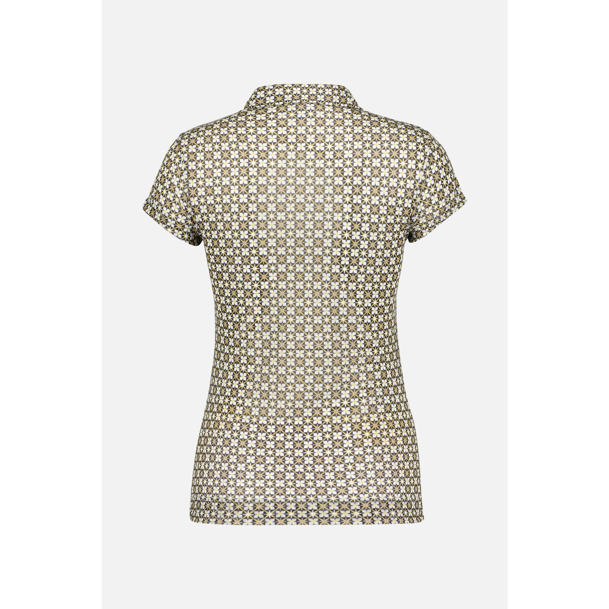 Daily Sports Daily Oron Mesh Polo Mustergelb Damen