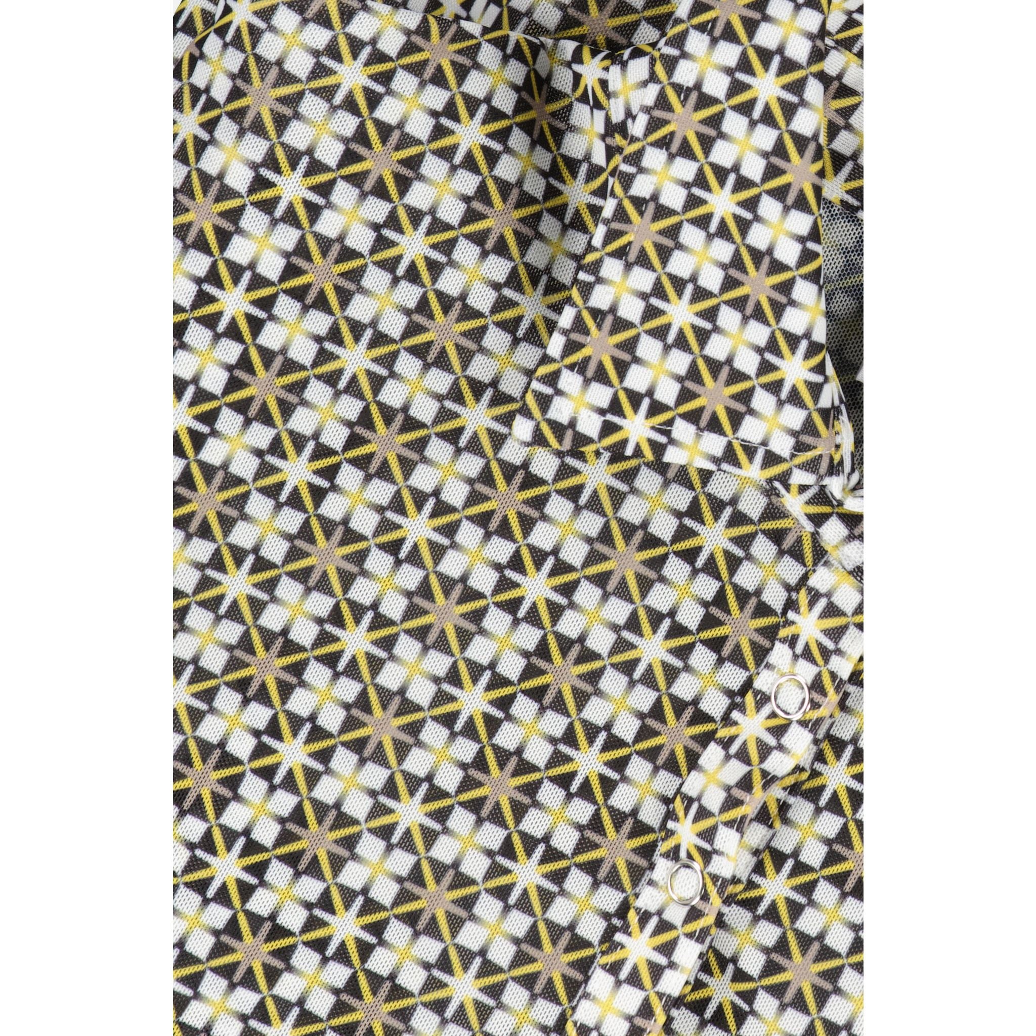 Daily Sports Daily Oron Mesh Polo Mustergelb Damen