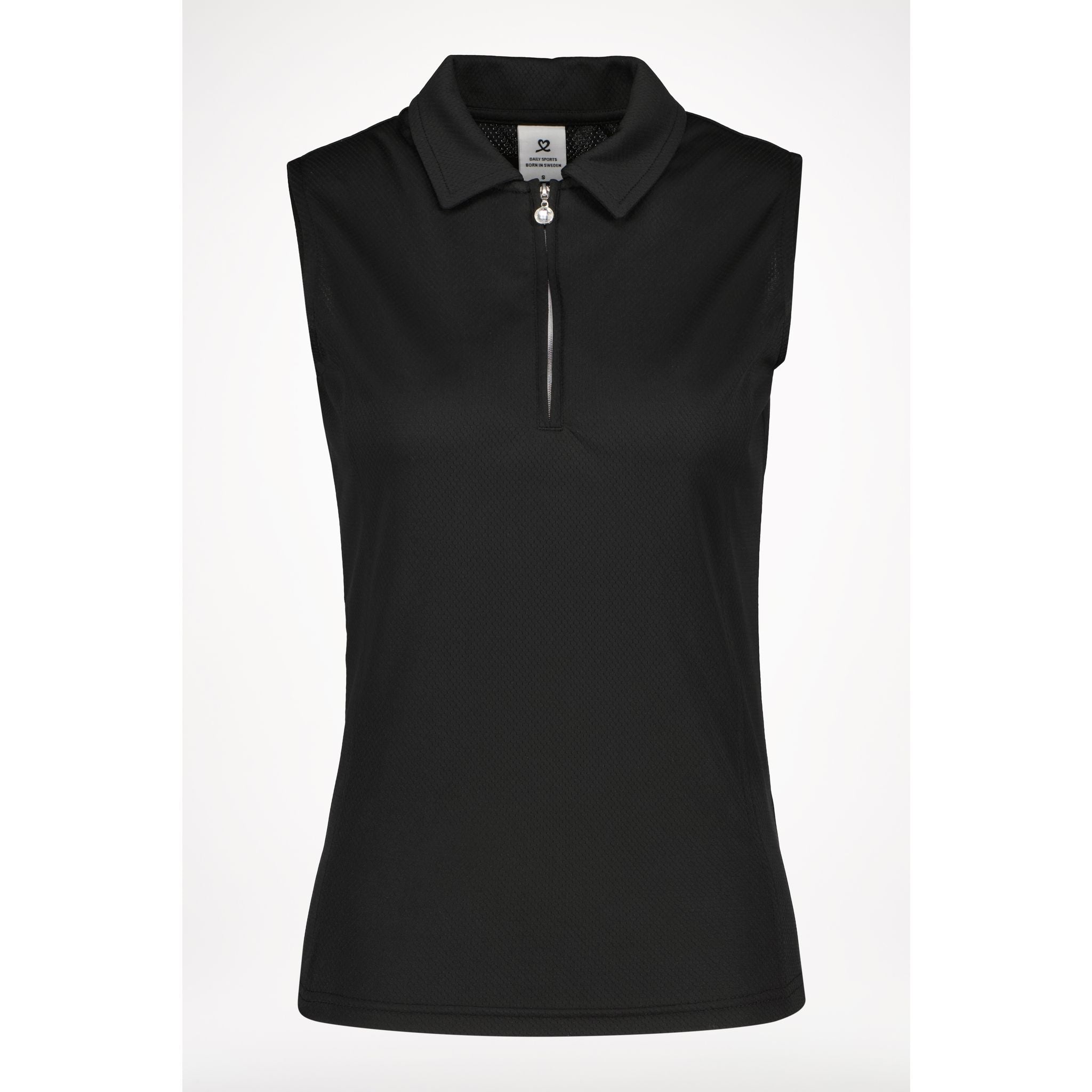 Daily Sports Macy SL Polo Black Damen