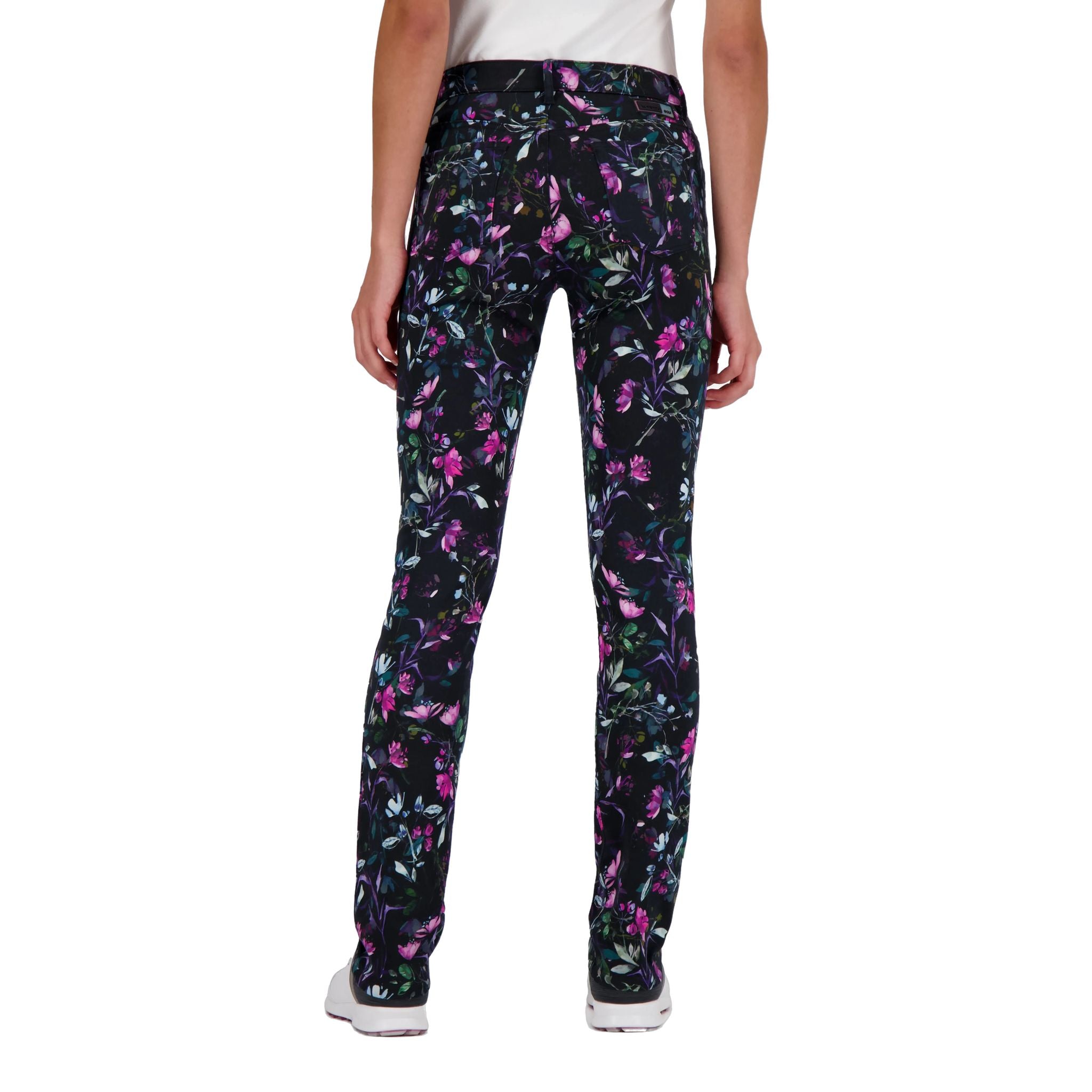 Alberto Julia WR Flower Print Hose Damen