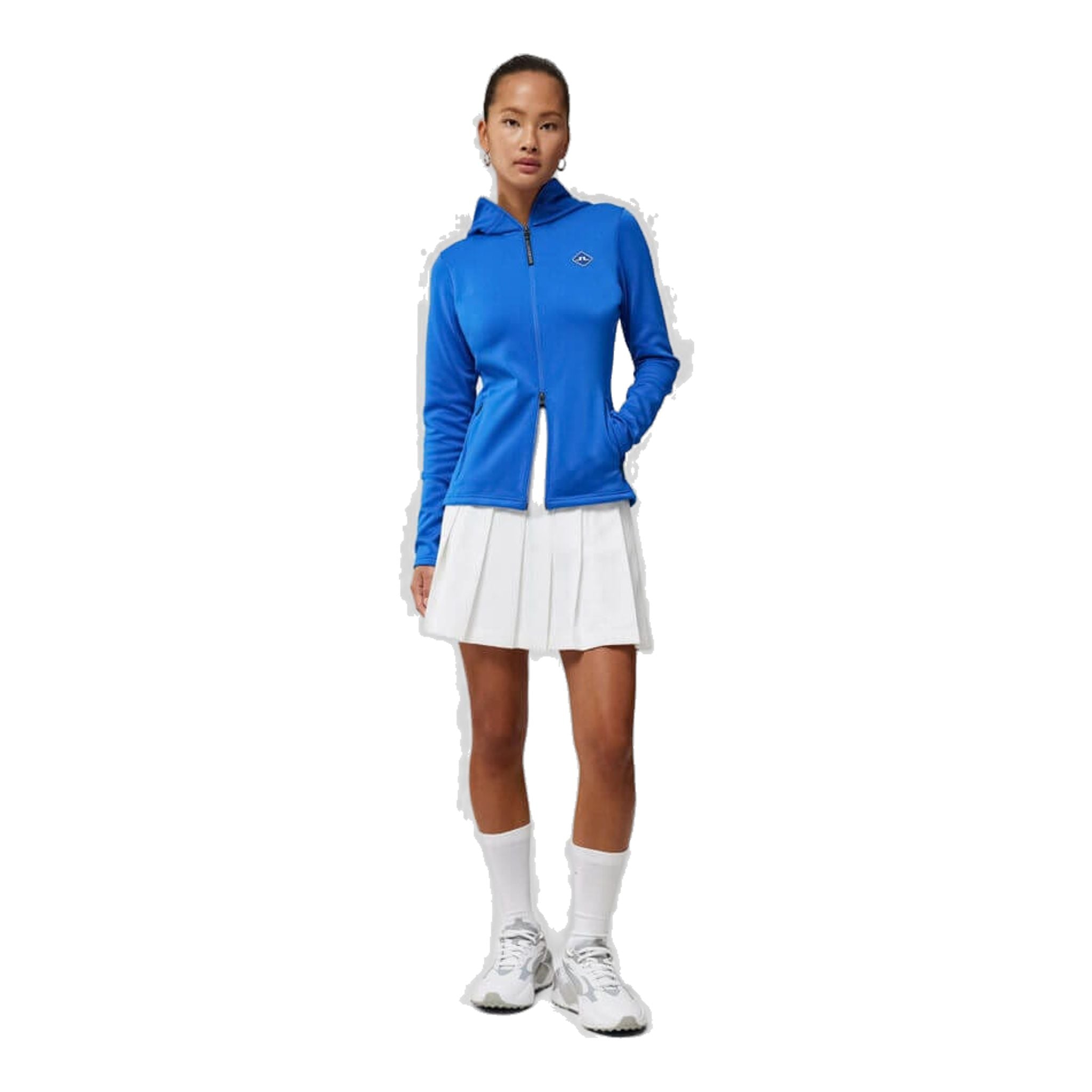 J. Lindeberg Aerial Hood Golf Sweater Damen