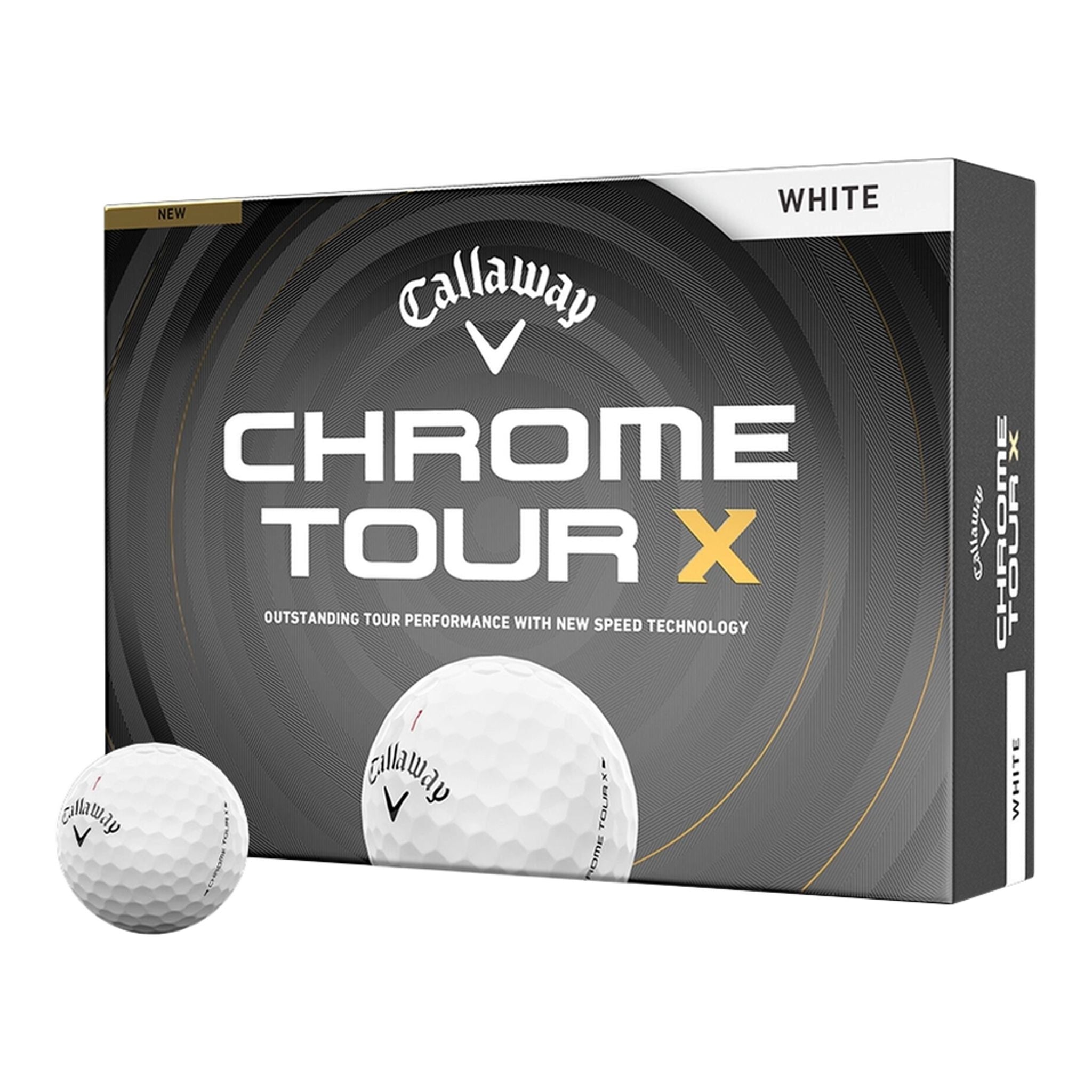Golfové míčky Callaway Chrome Tour X 26