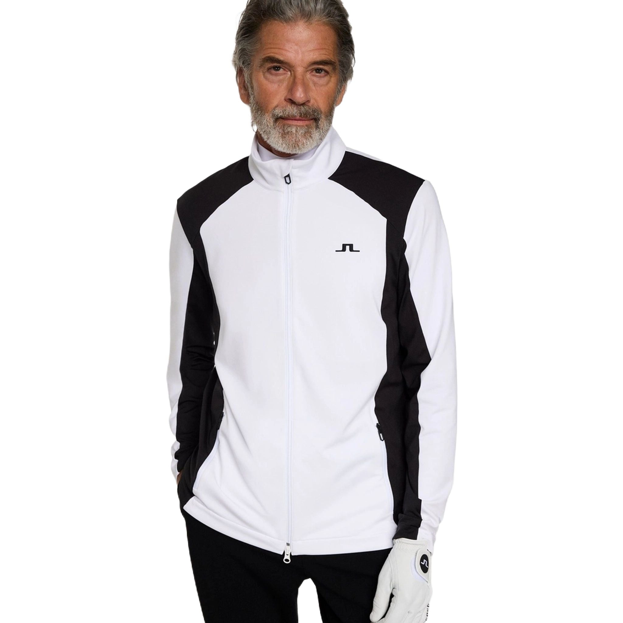 J. Lindeberg Banks Zip Mid Layer Herren