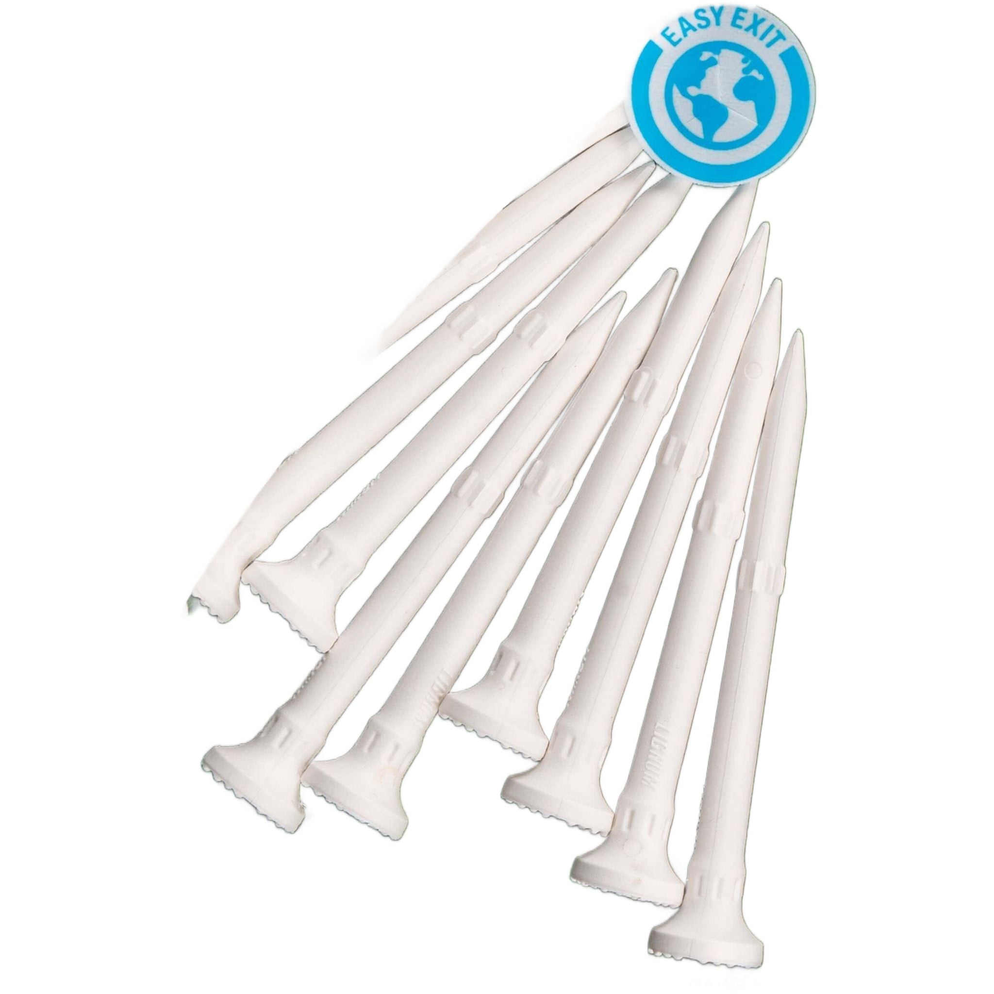 Lignum 72mm Sports [12Tees] Weiß