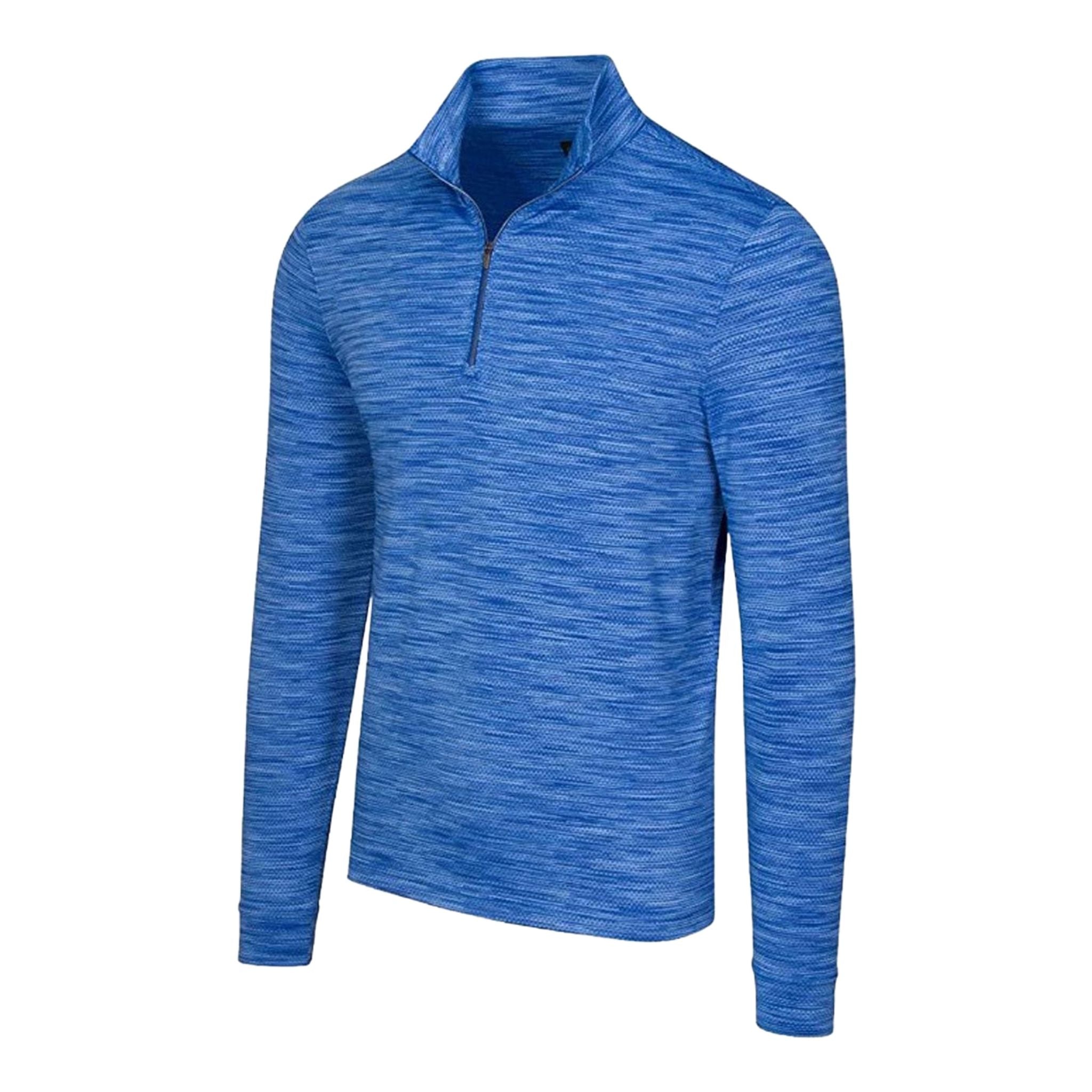 Greg Norman Heathered Mesh 1/4 Zip Sweater Herren