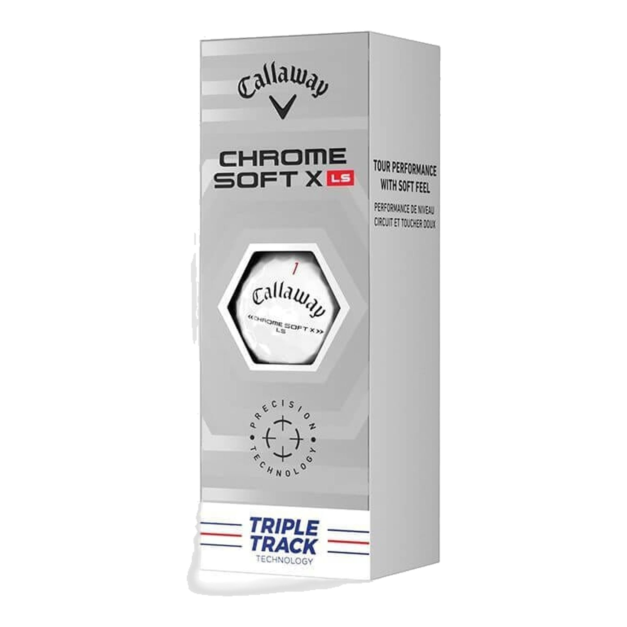 Golfové míčky Callaway Chrome Soft X LS (2022)