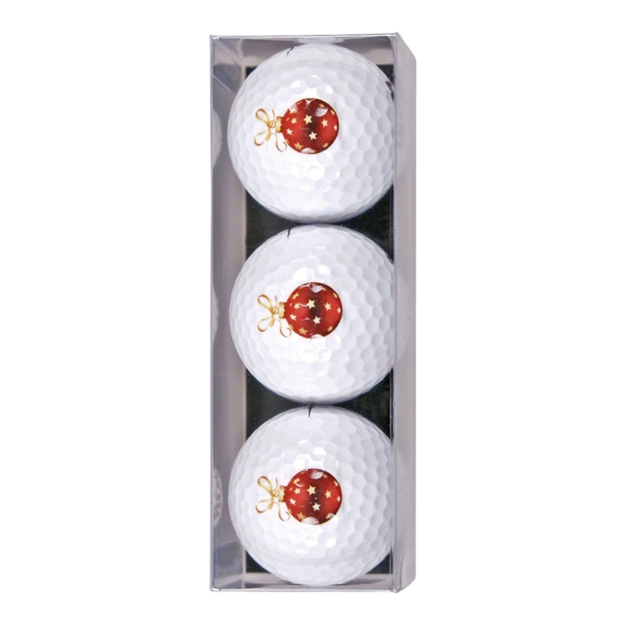 Sportiques Golfgeschenke Weihnachtskugel Golfbälle