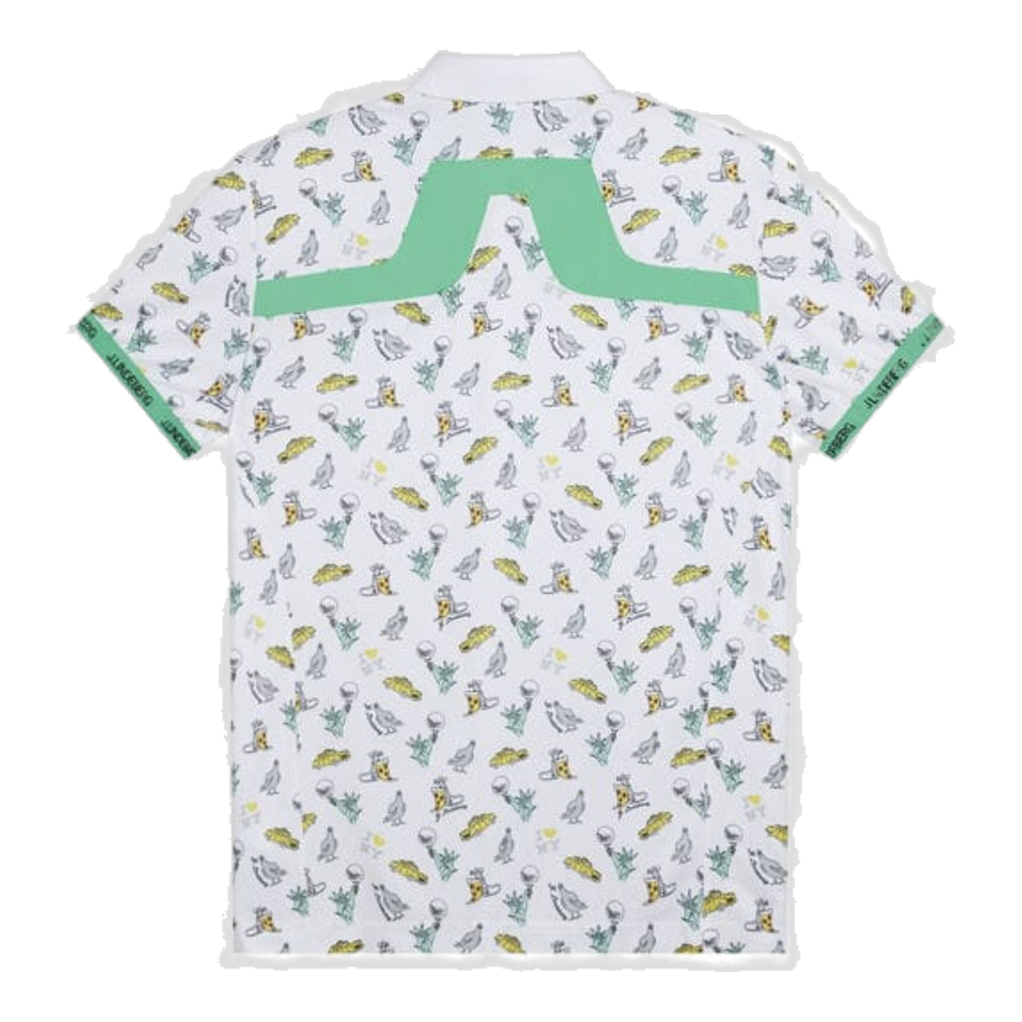 J. Lindeberg KV Print Poloshirt Herren