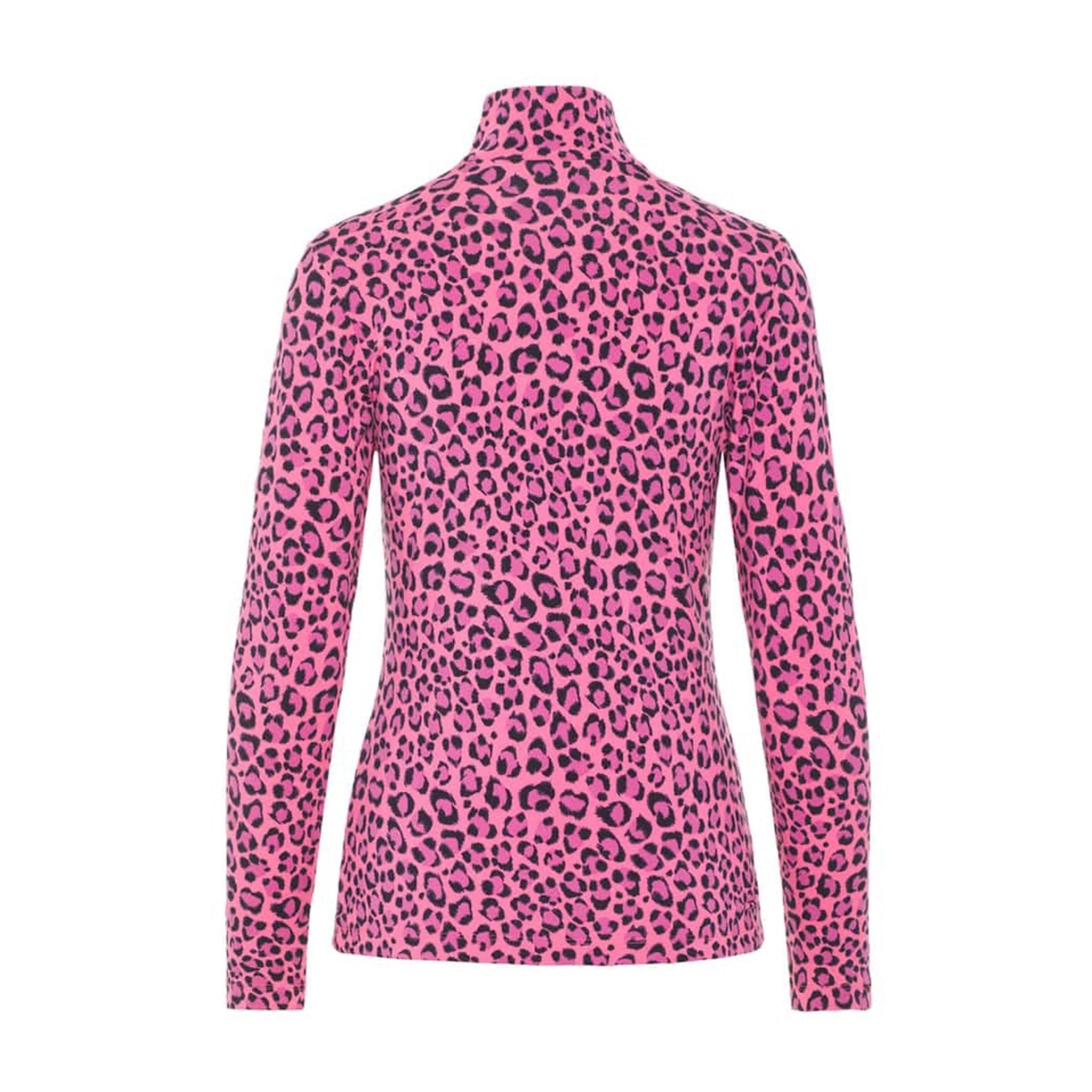 J. Lindeberg Pullover W Ana-Light Pink Leopard Damen