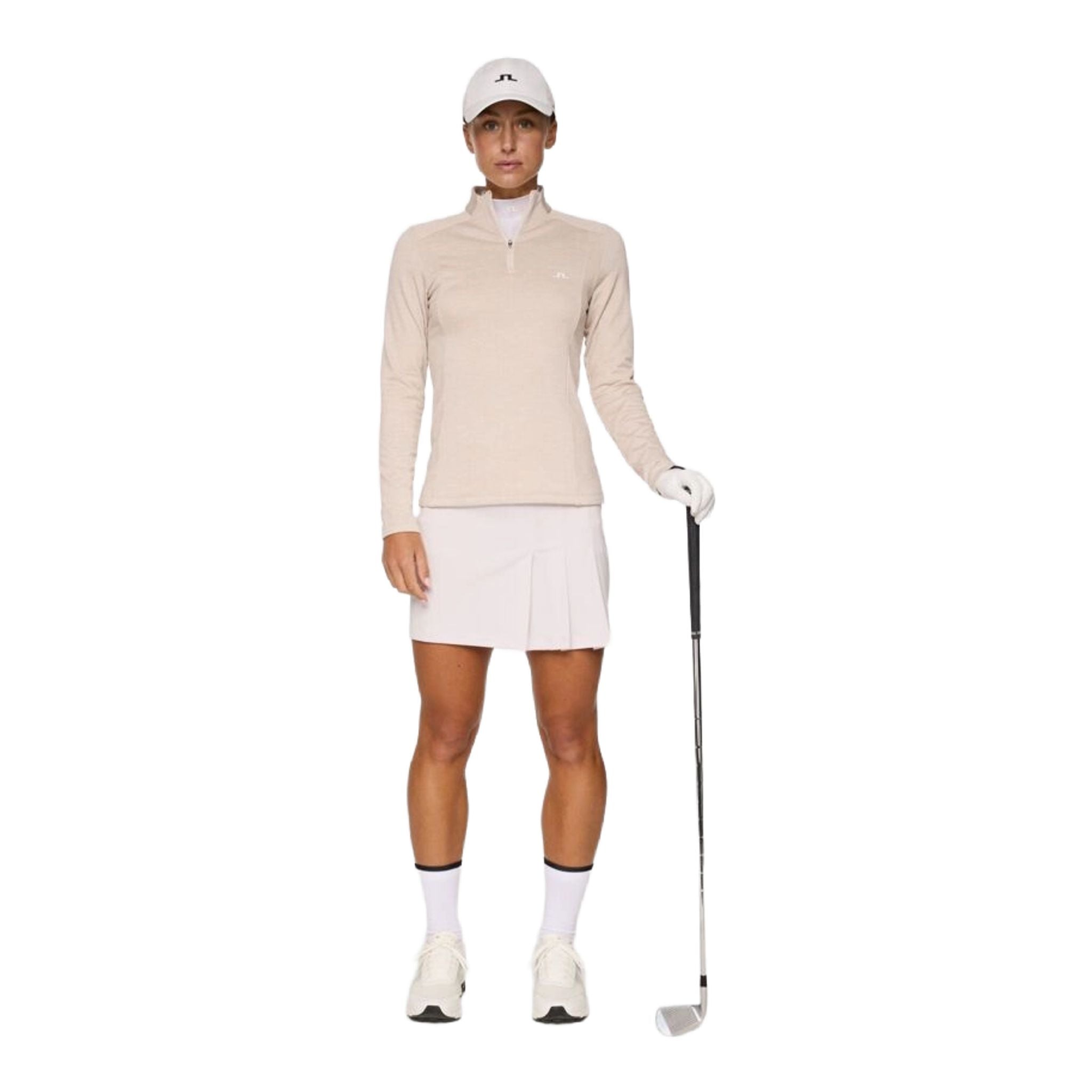 J. Lindeberg Steffi Quarter Zip Midlayer Women