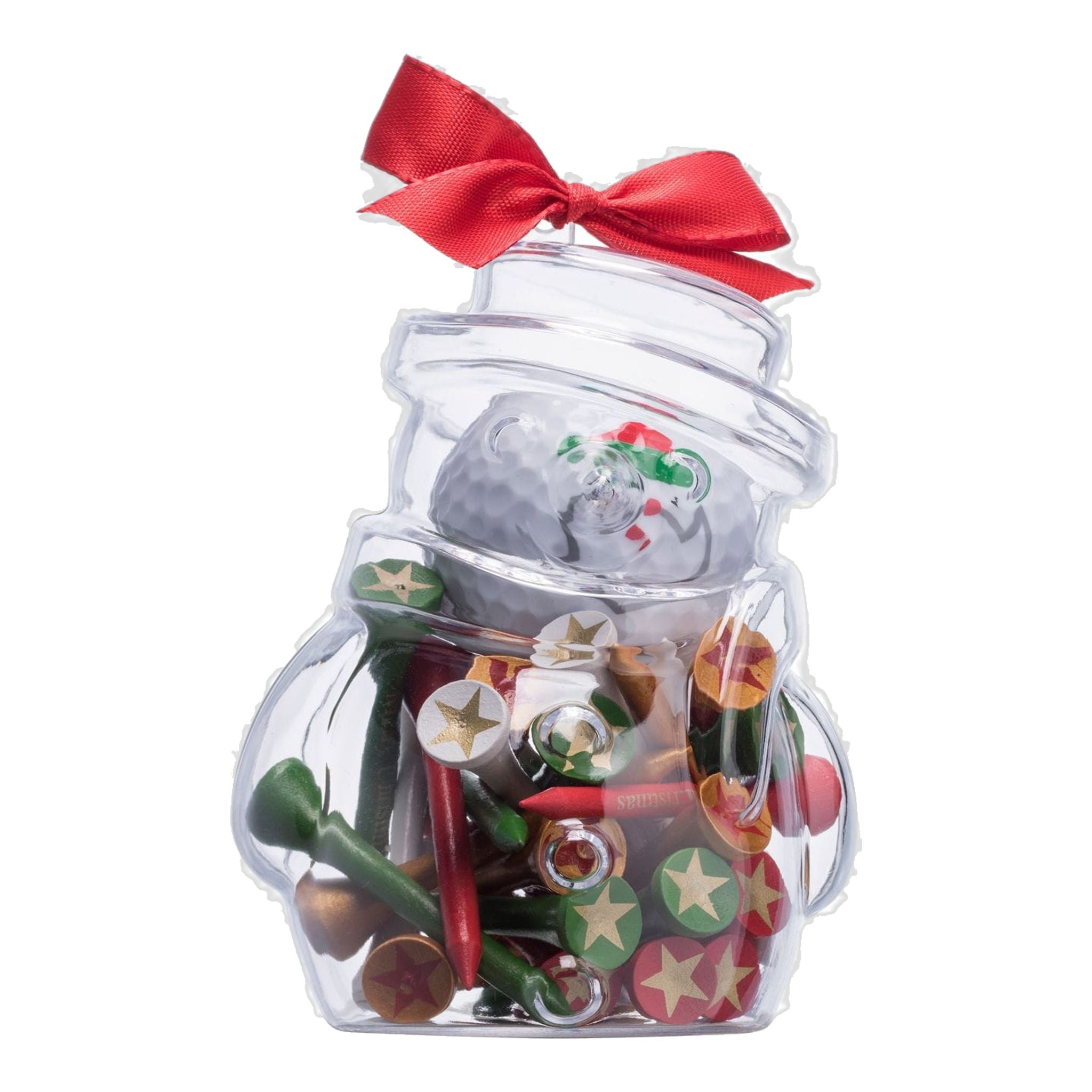 Schneemann Golf Geschenkset