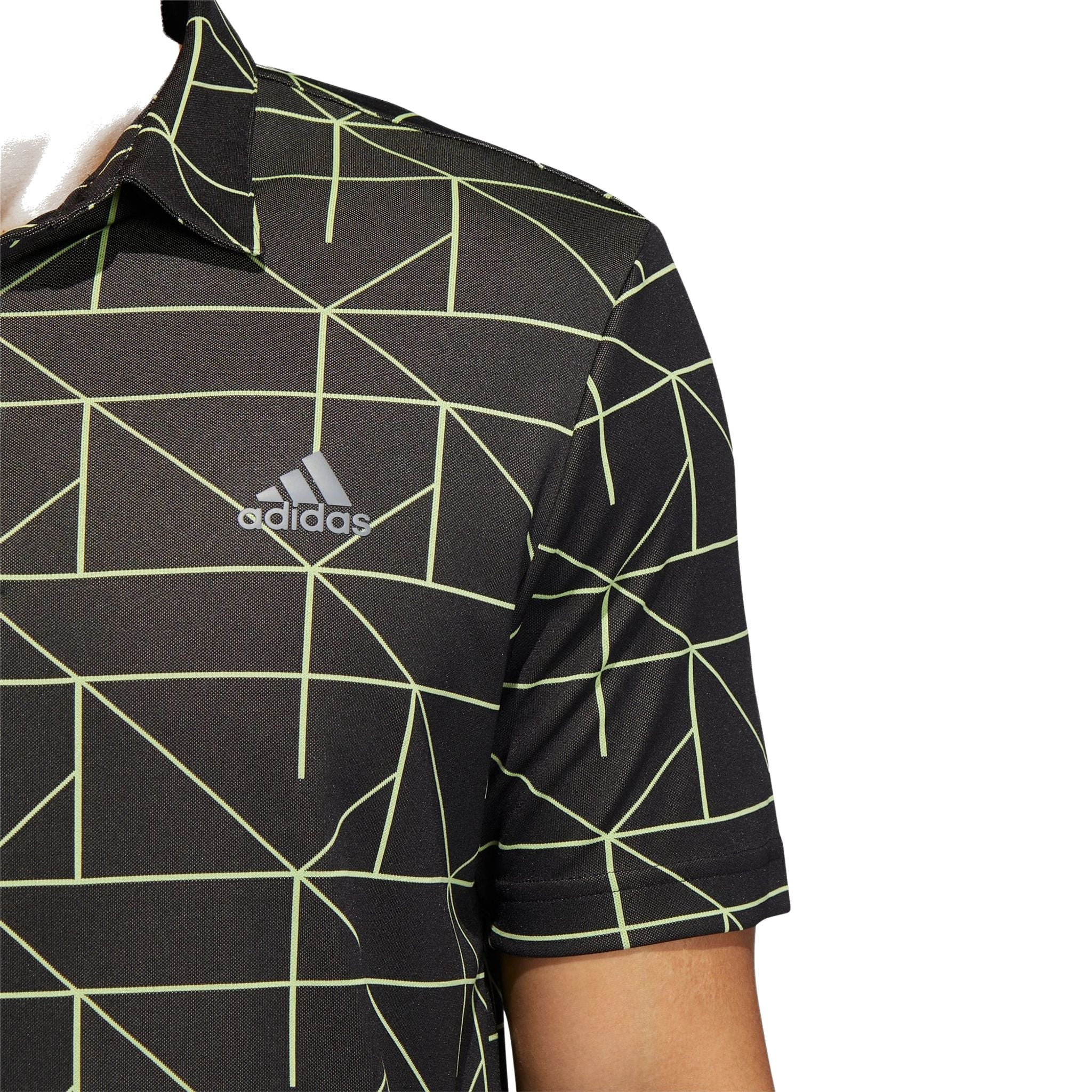 Adidas Jaquard Lines Polo Herren