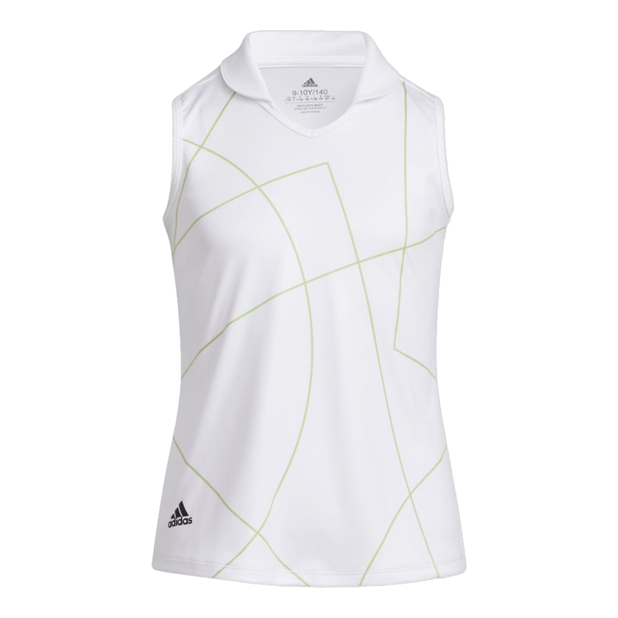 Adidas Girls Golf Polo Dámské bez rukávů
