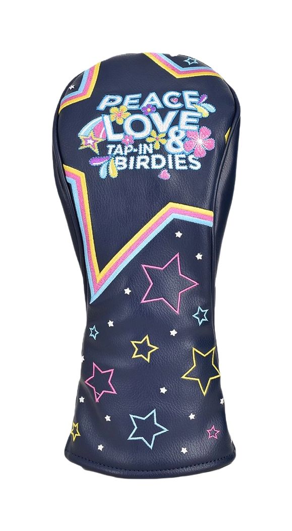 Originals Love Peace & Golf Driver Cover