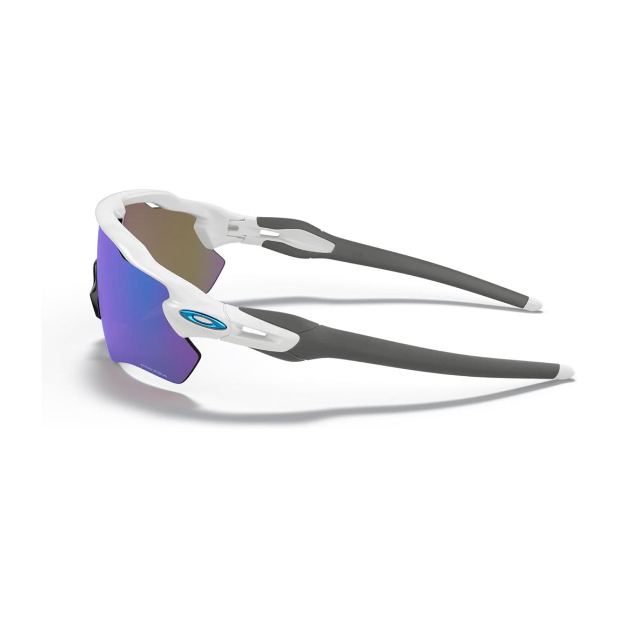 Oakley M Radar EV Path Polished White Prizm Sapphire Herren