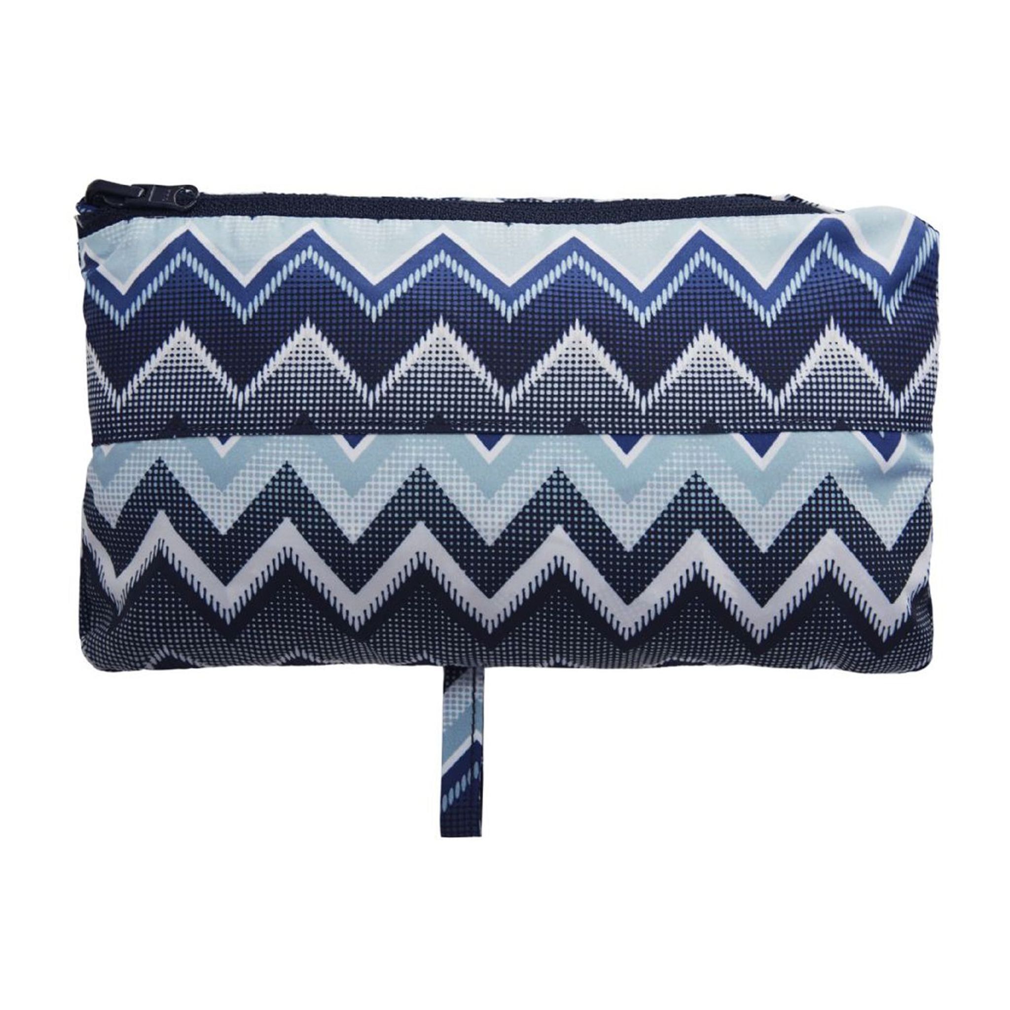 Röhnisch Pocket Wind Vest Zigzag Blue Dámská