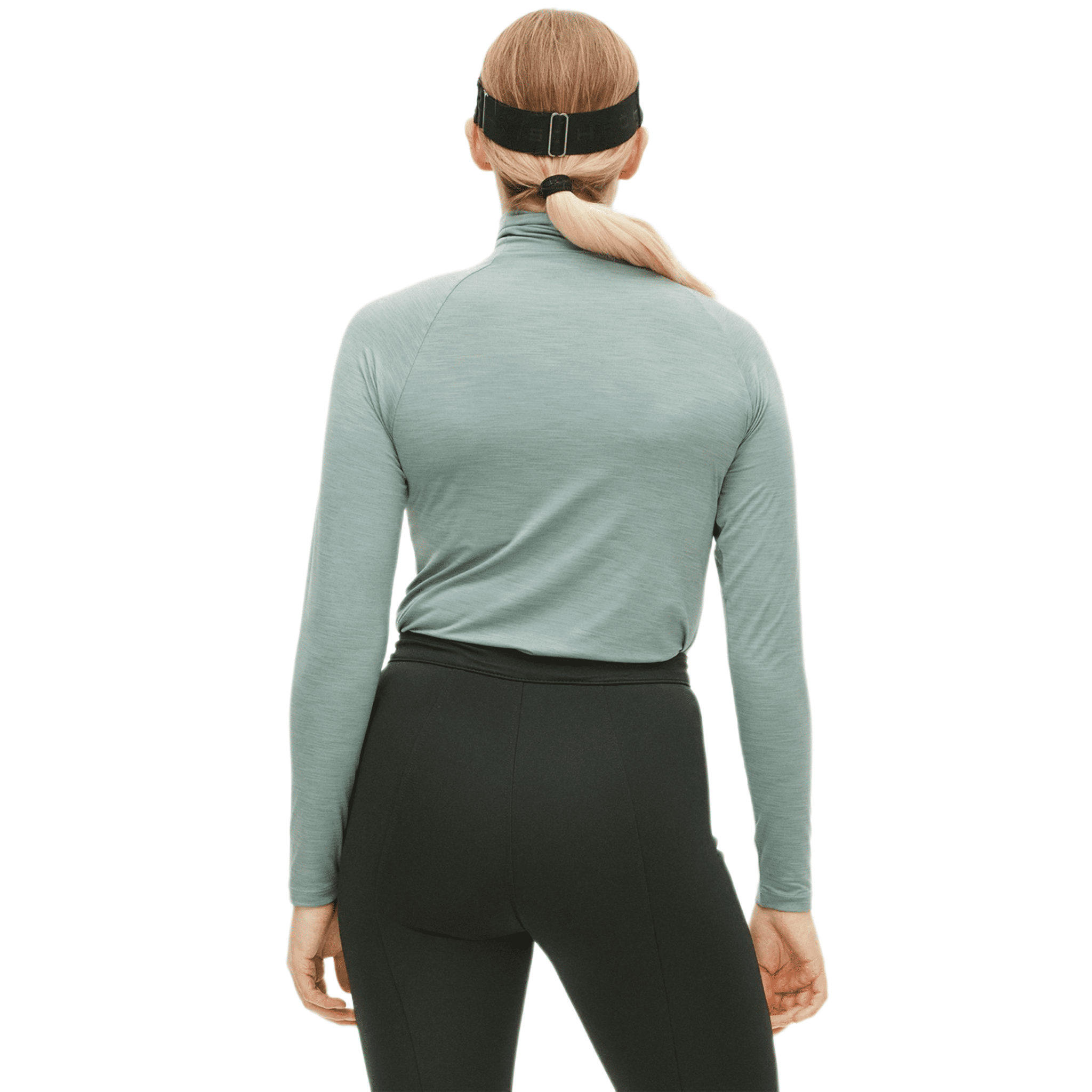 Röhnisch Hailey Golf Polo s dlouhým rukávem Ice Green pro ženy