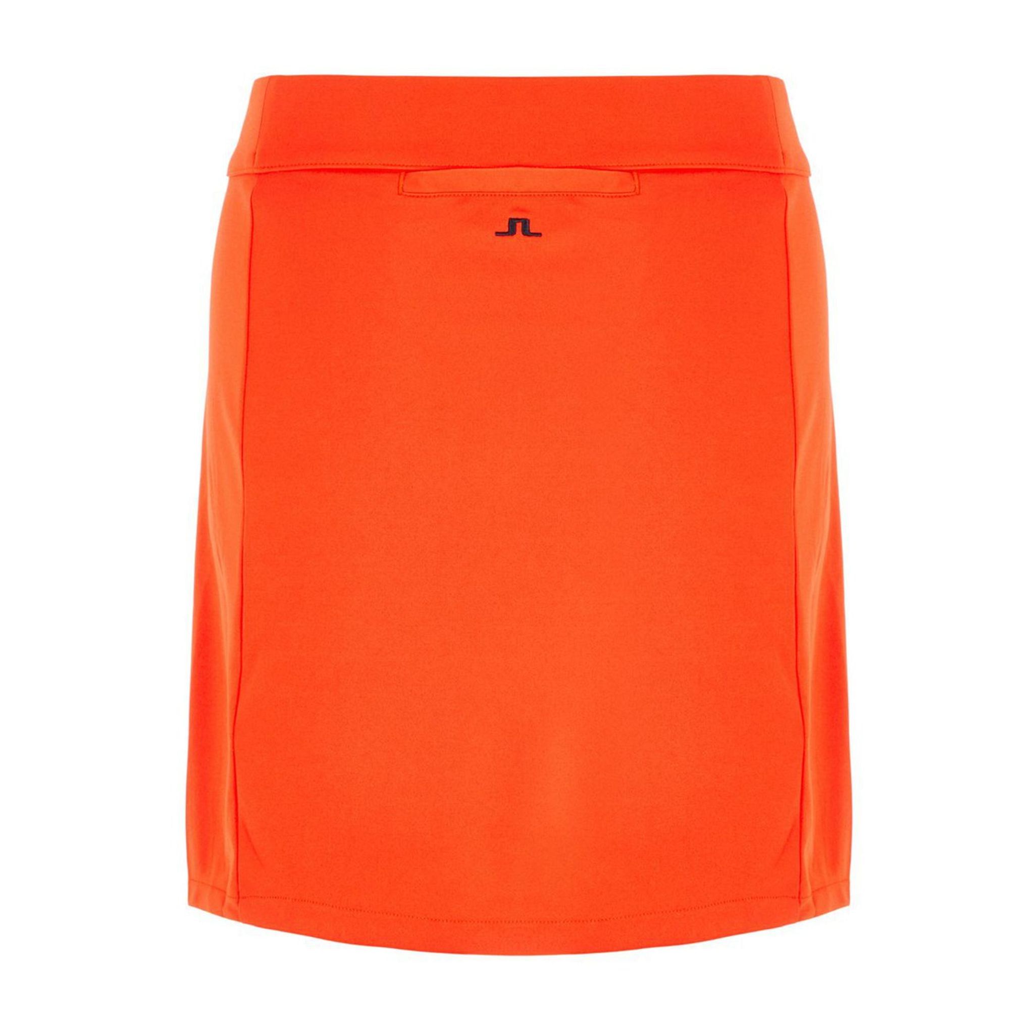 J. Lindeberg W Amelie Long TX Jersey Rock Tomato Red Damen