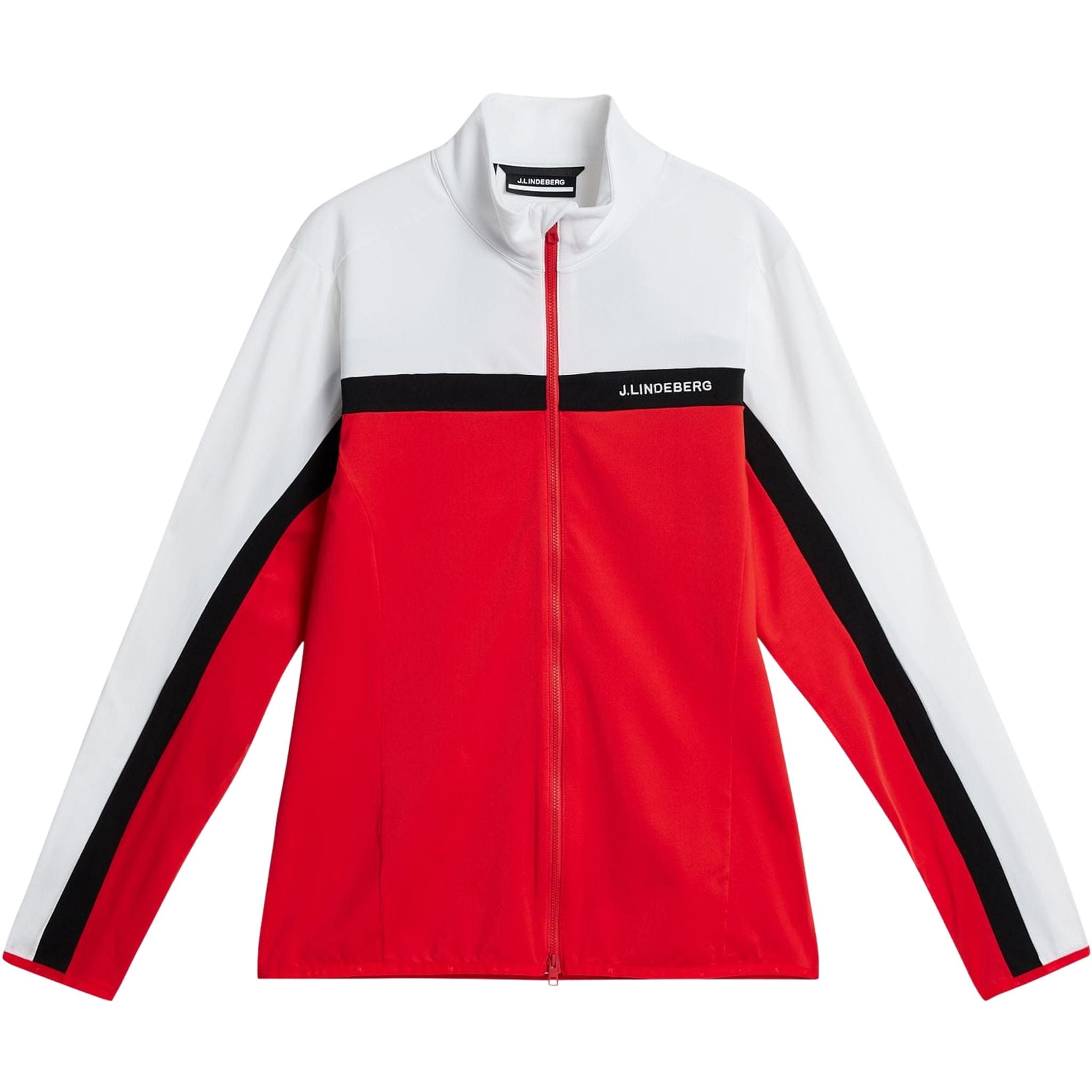 J. Lindeberg Jarvis Mid Layer Herren Fiery Red Herren