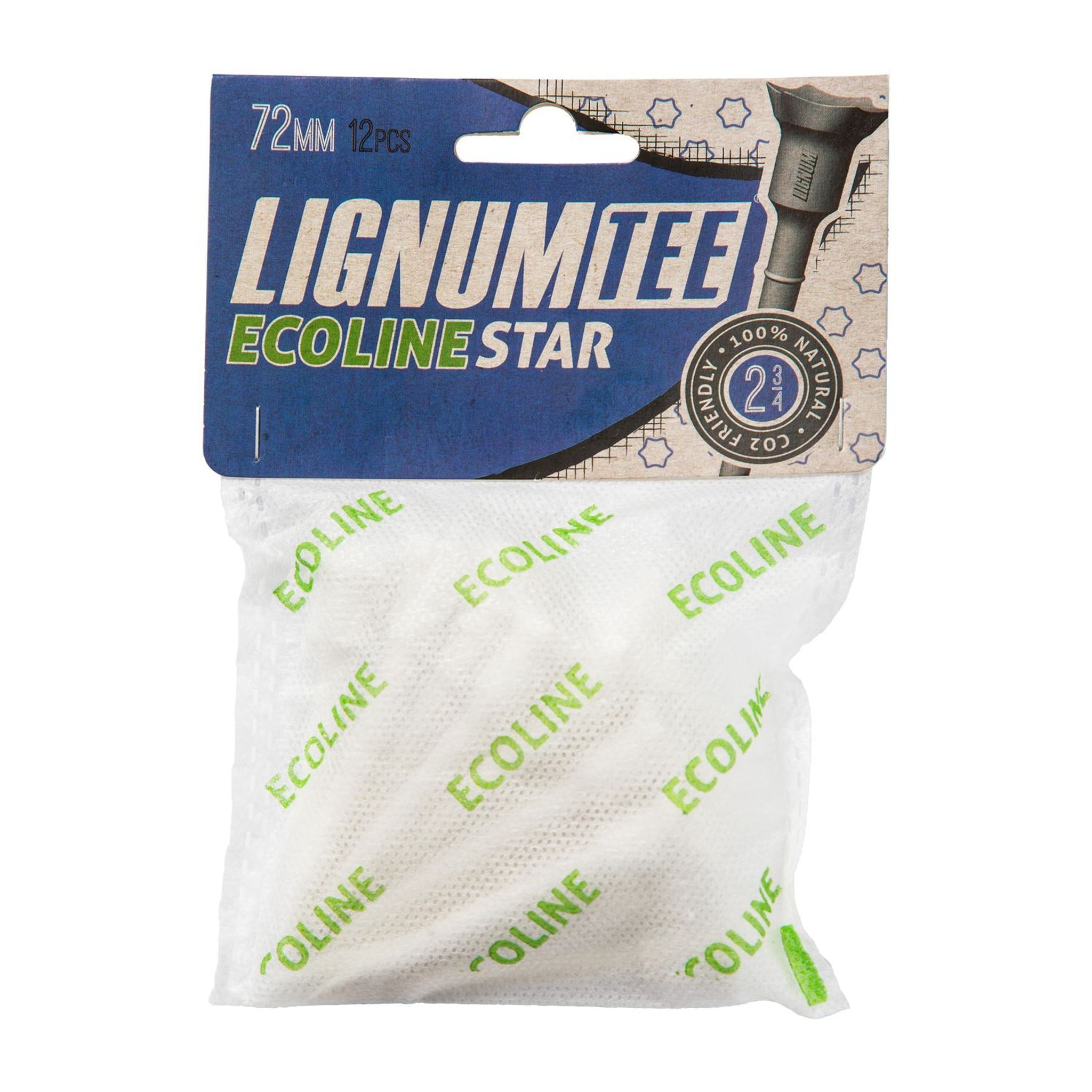 Lignum Eco 72mm Star [12Tees] Bílá