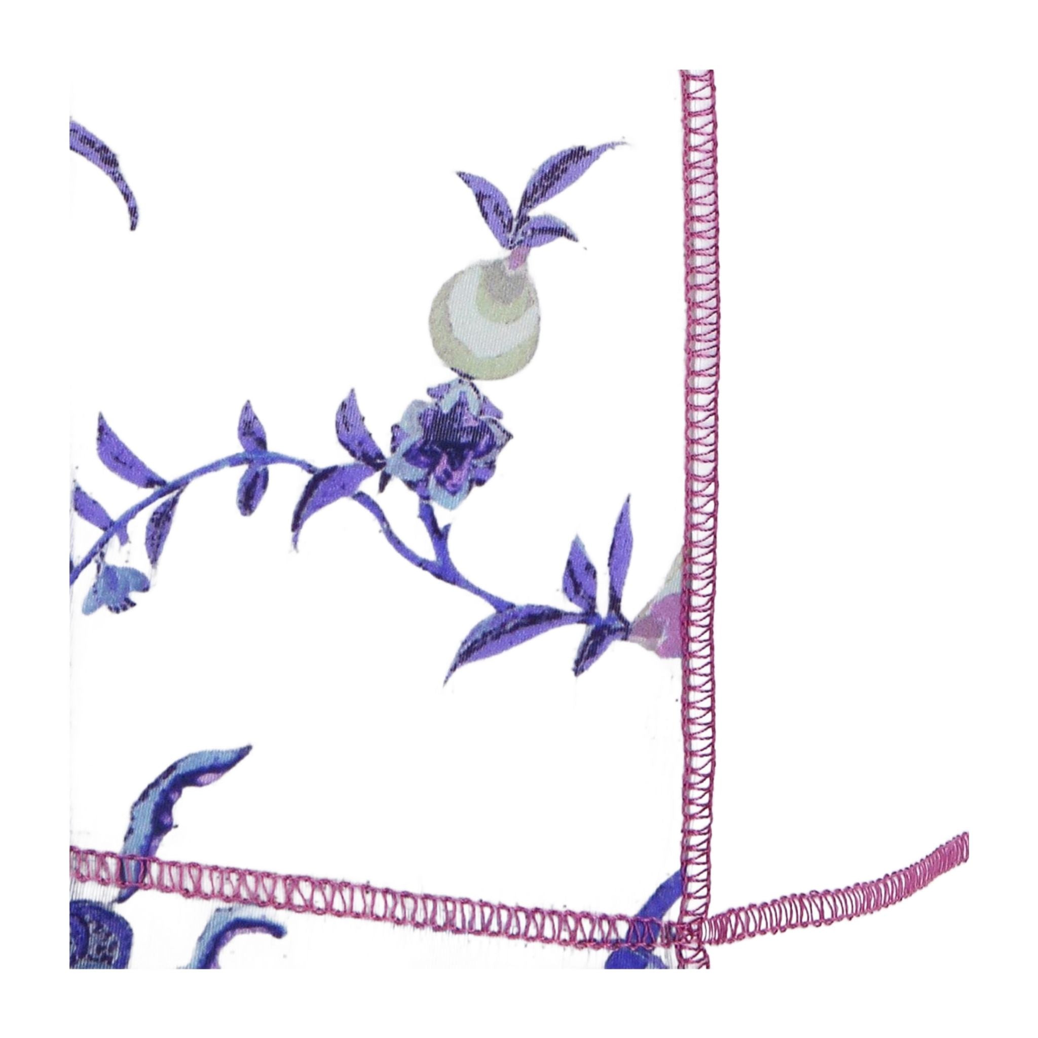 Chervo W Aibo SS Polo Weiß/Blau gemustert Damen