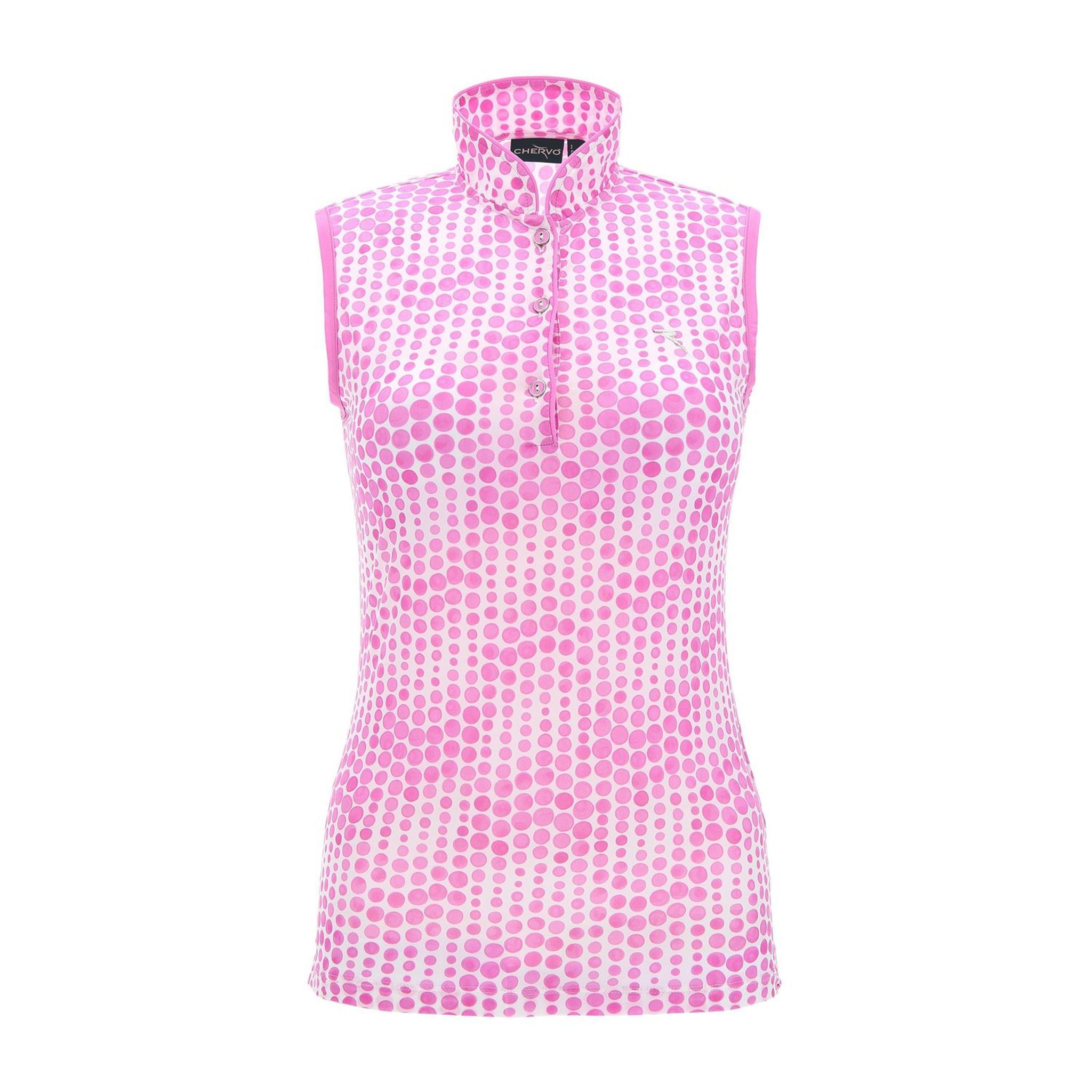Chervo W Annaoxa SL Polo Rosa gepunktet Damen
