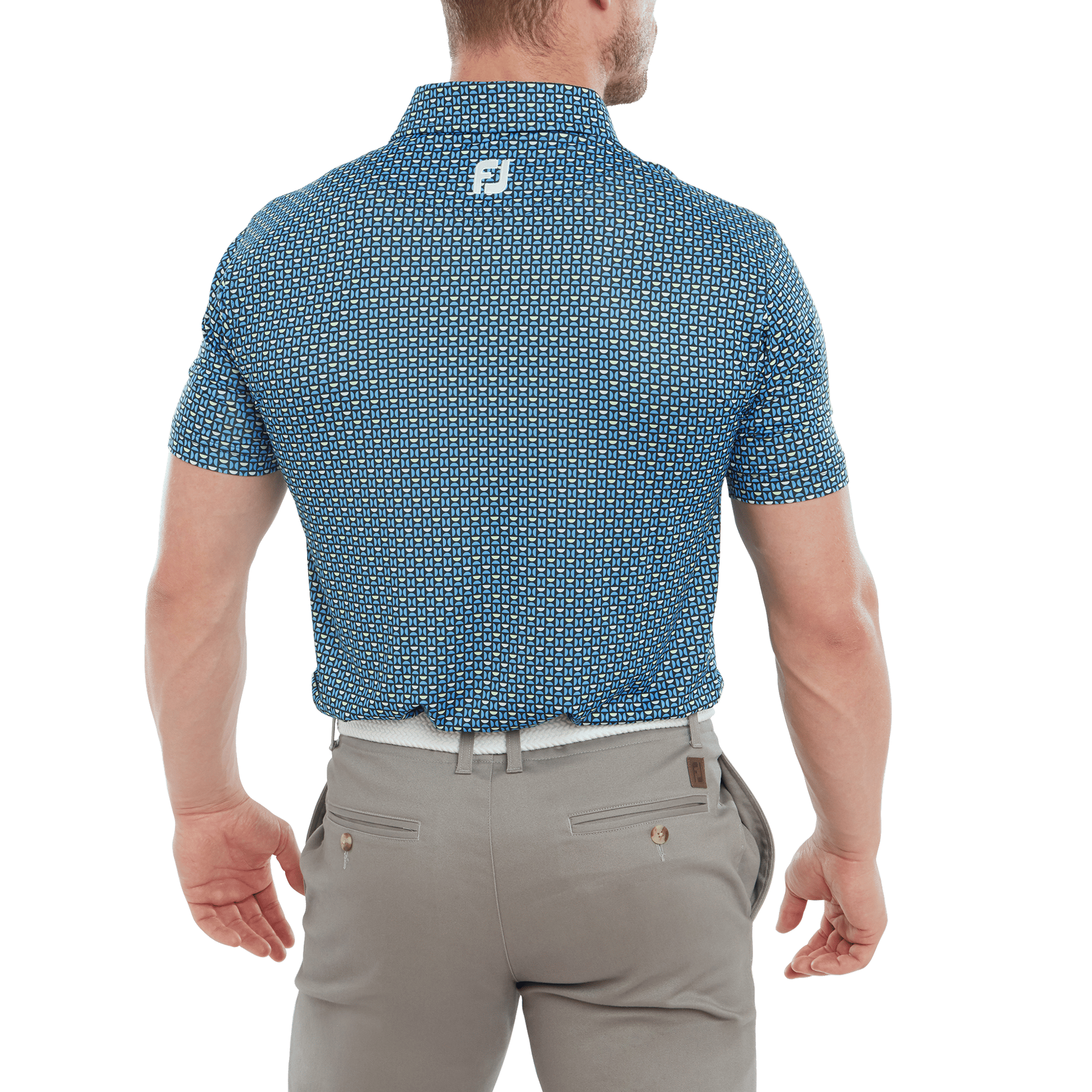Footjoy Half Moon Geo Polo Herren