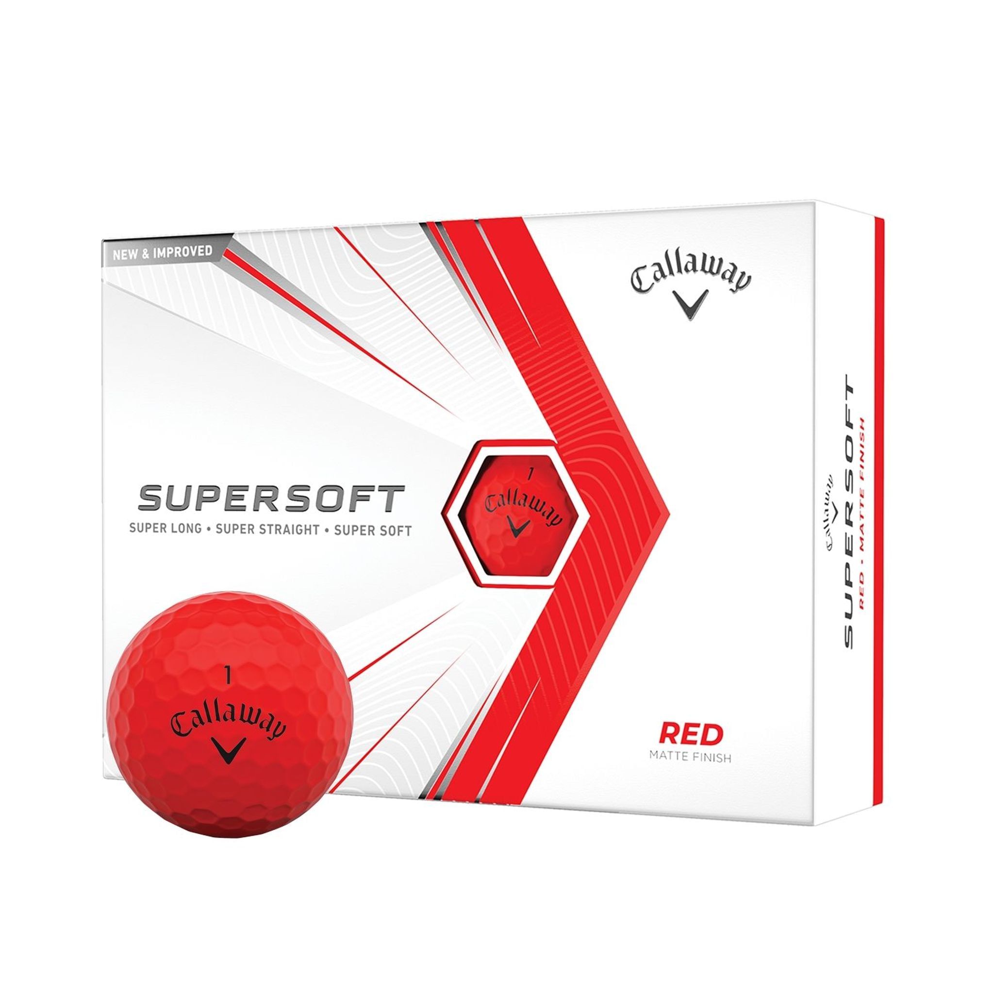 Callaway Supersoft Matt golfové míče (2021)