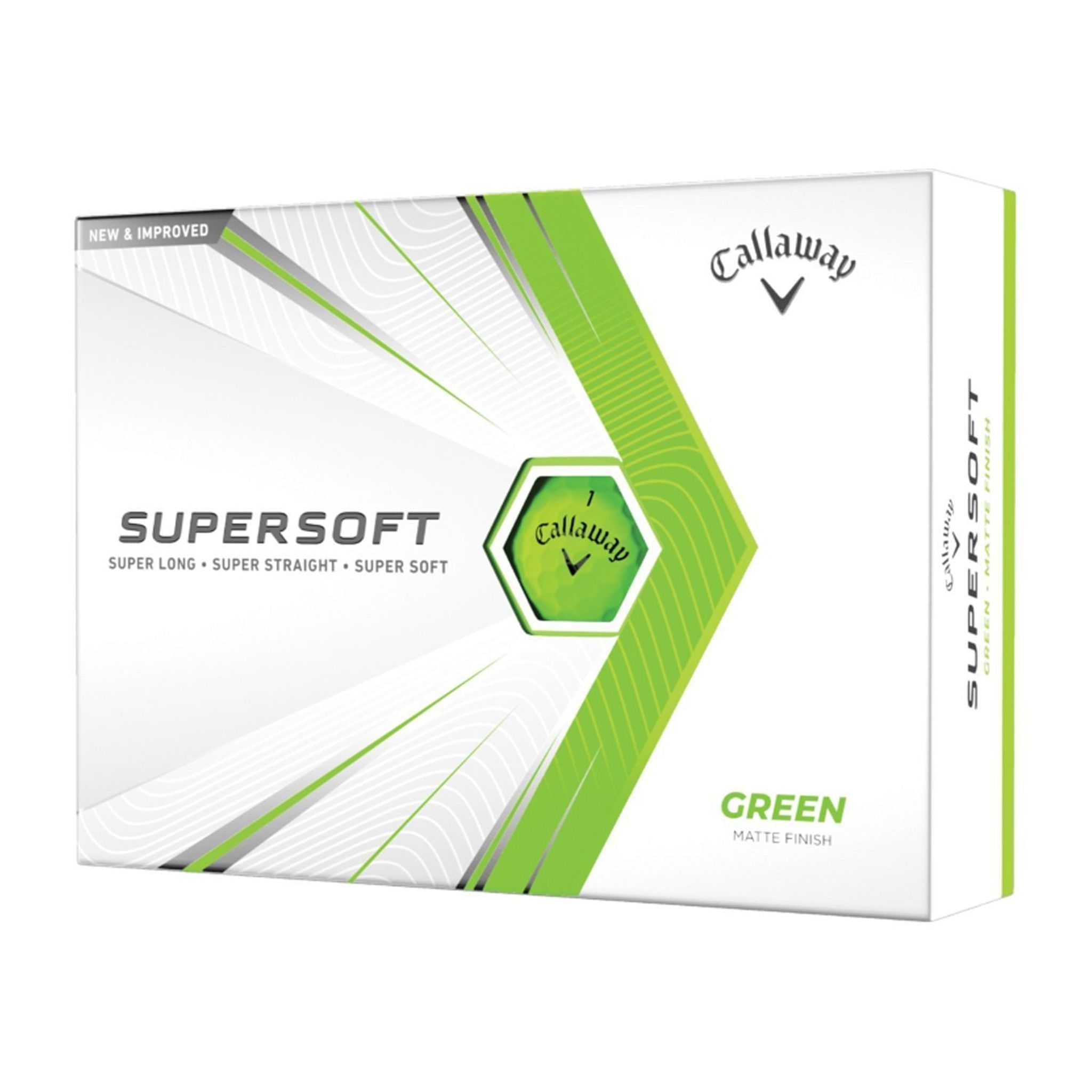Callaway Supersoft Matt golfové míče (2021)