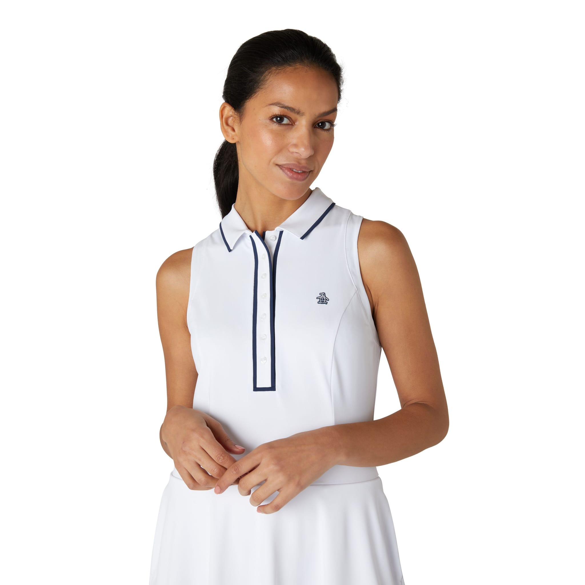 Original Penguin Bezrukávníkové Veronica Golfové šaty Dámské