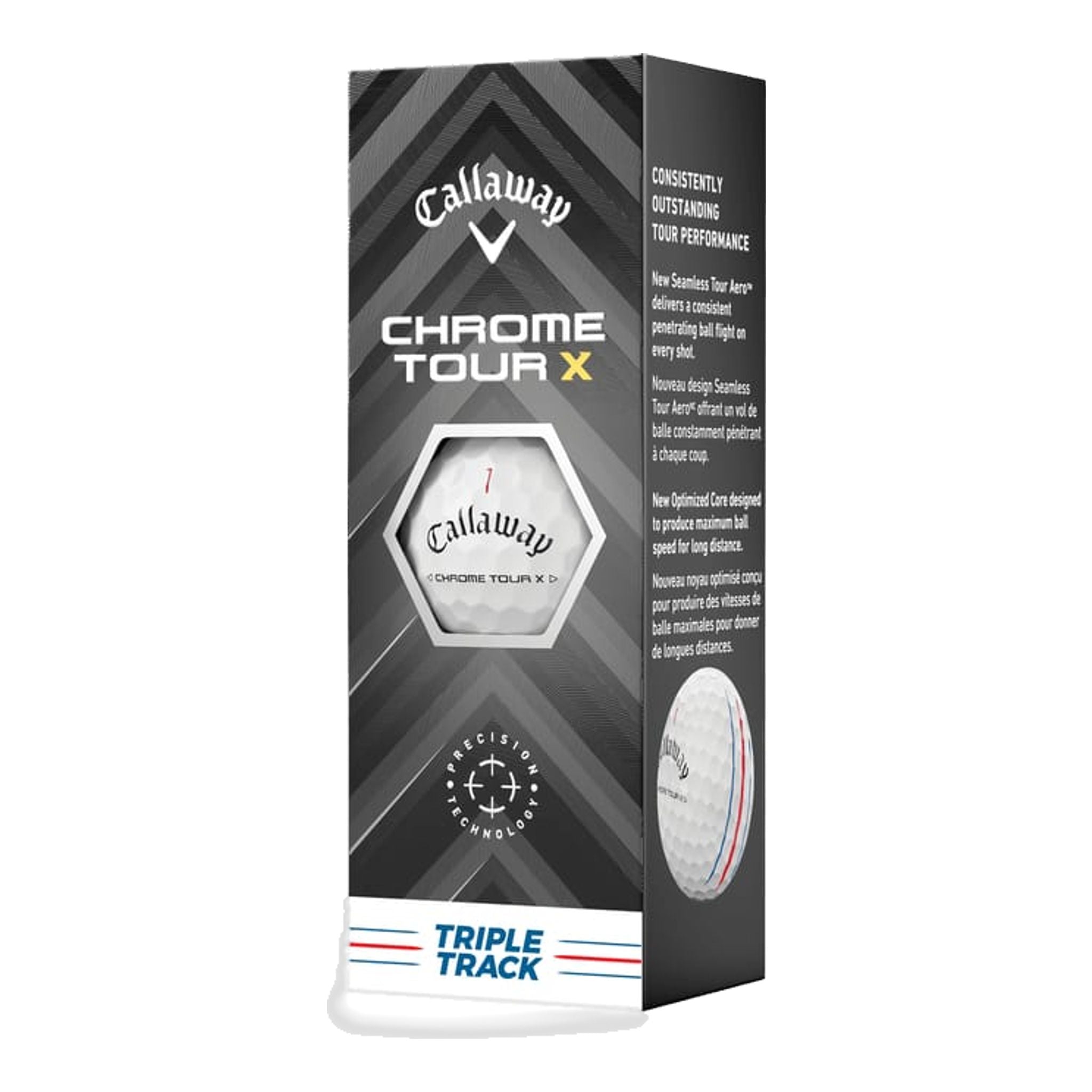 Callaway Chrome Tour X Triple Track [48 Stück] Golfbälle (2024)