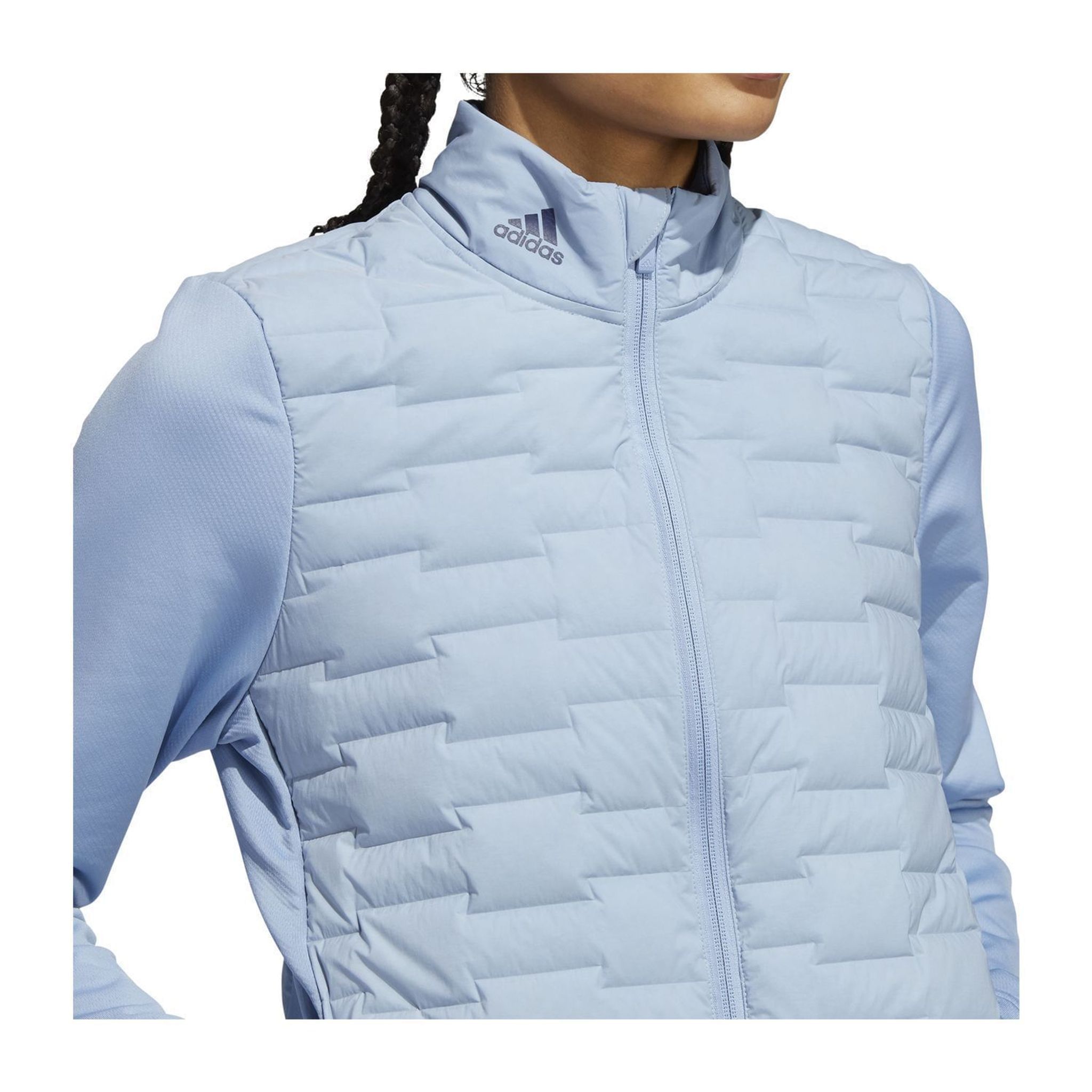 Adidas W bunda Frosted světle modrá dámská