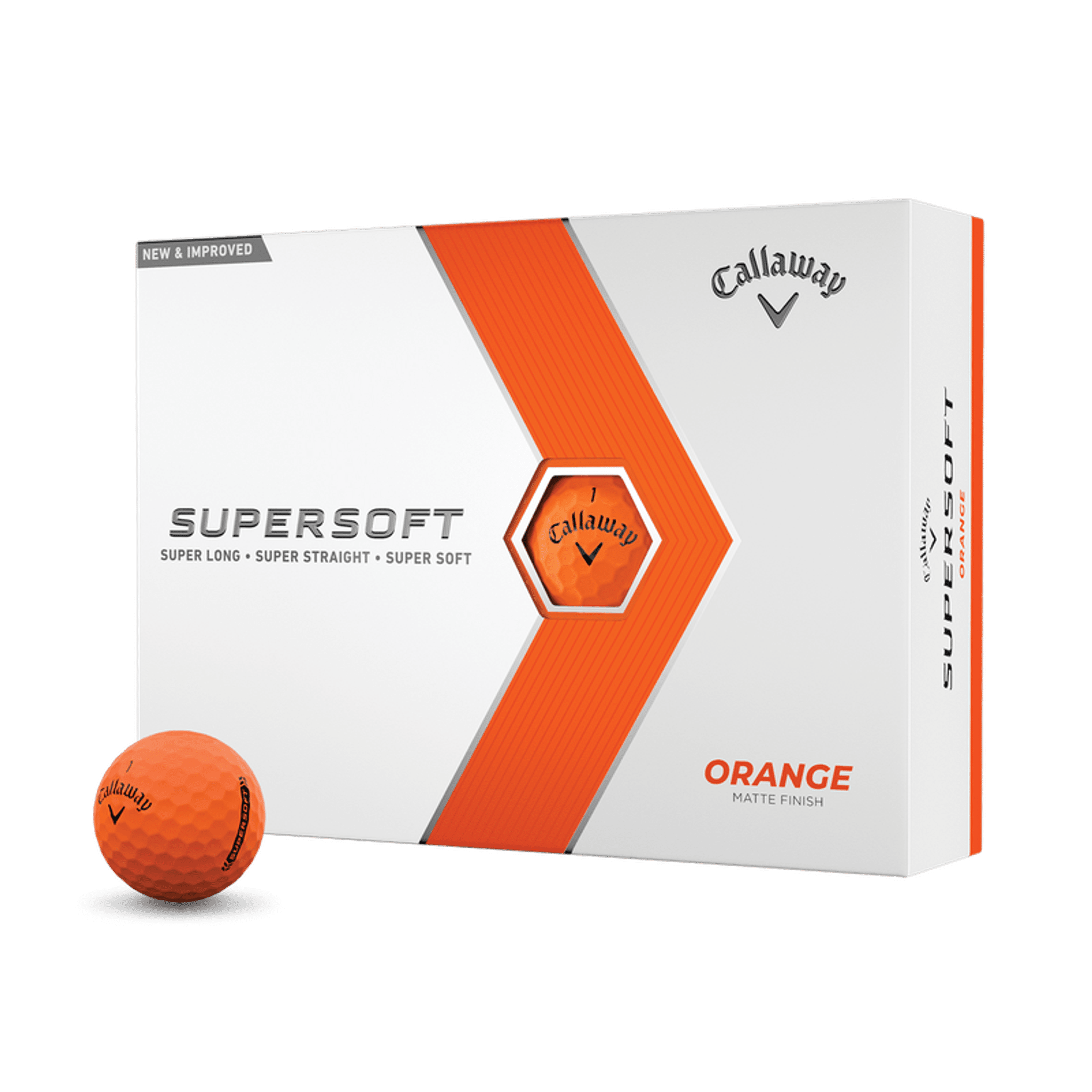 Callaway Supersoft Matt golfové míče (2021)