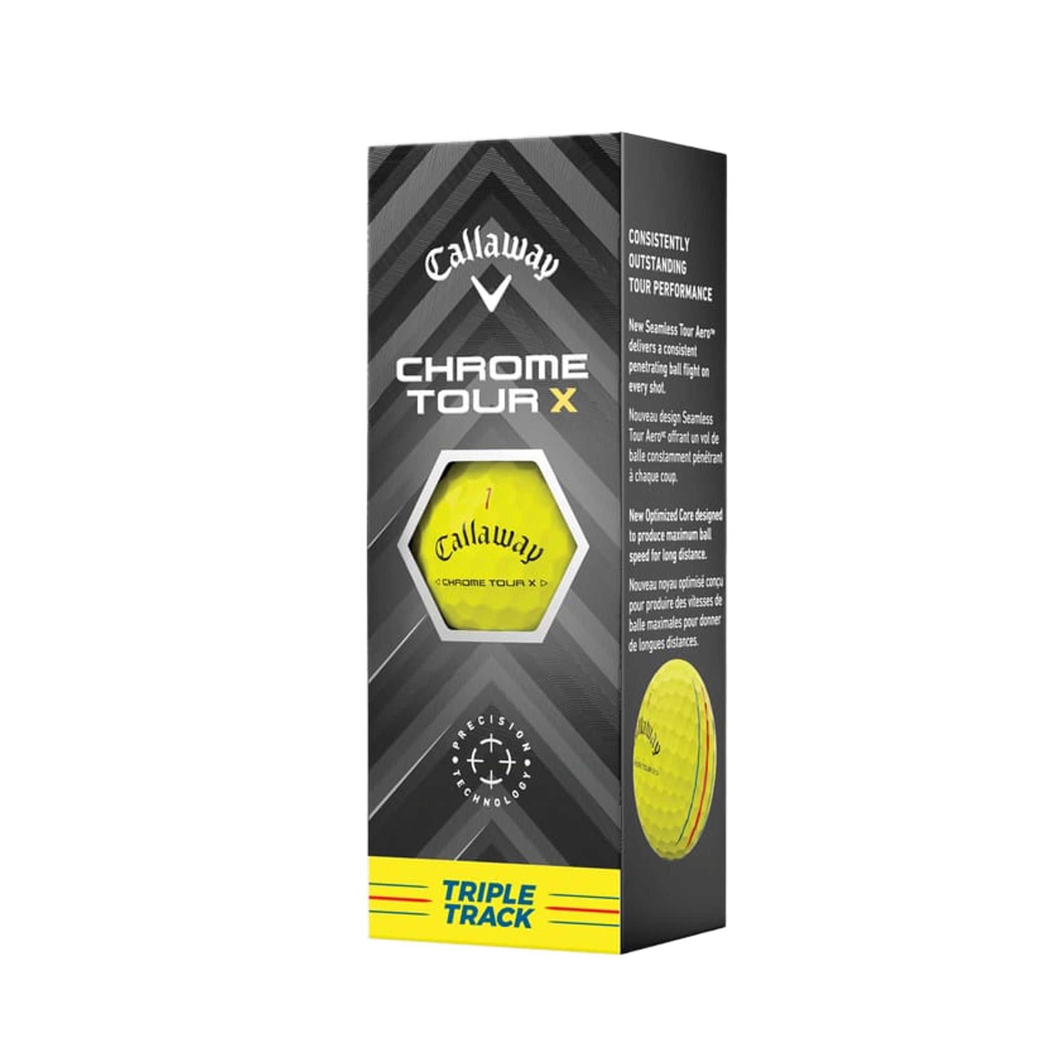 Callaway Chrome Soft Tour X Triple Track [12 Stück] Golfbälle (2024)