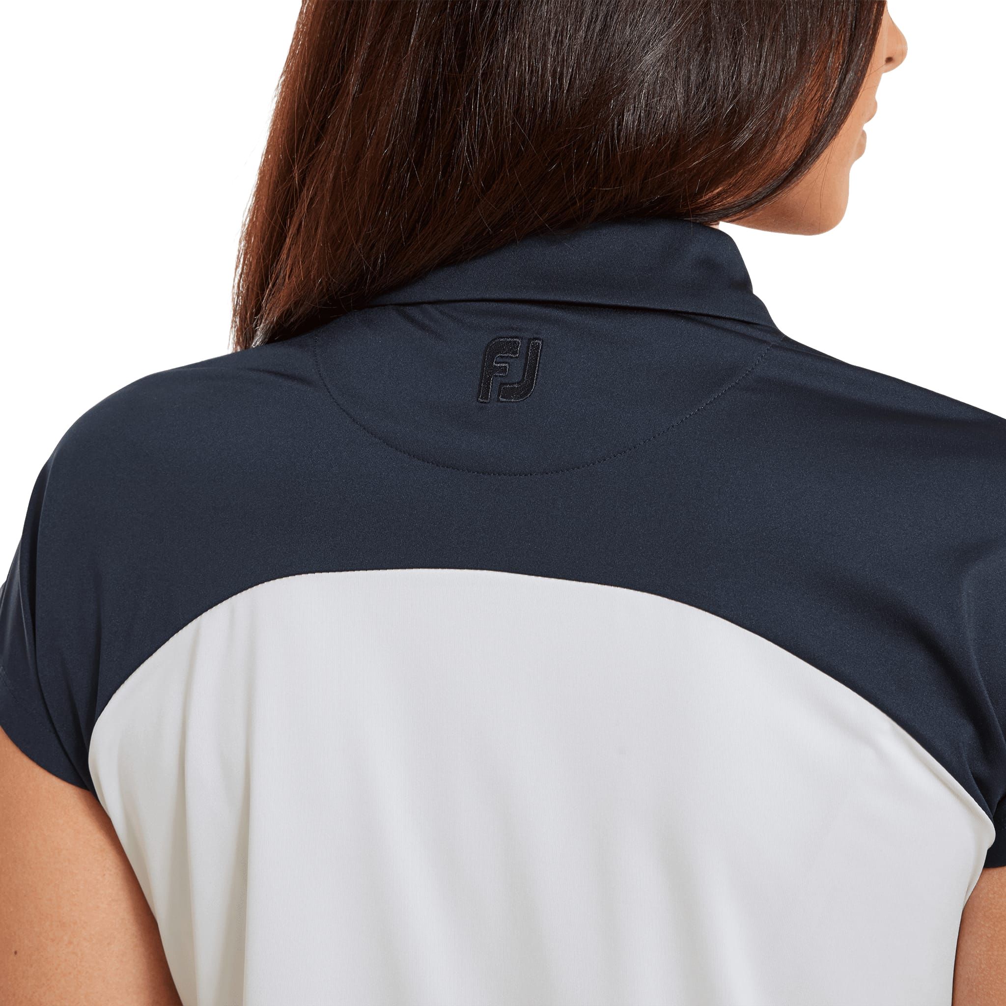Footjoy Capsleeve Colour Block Poloshirt Damen
