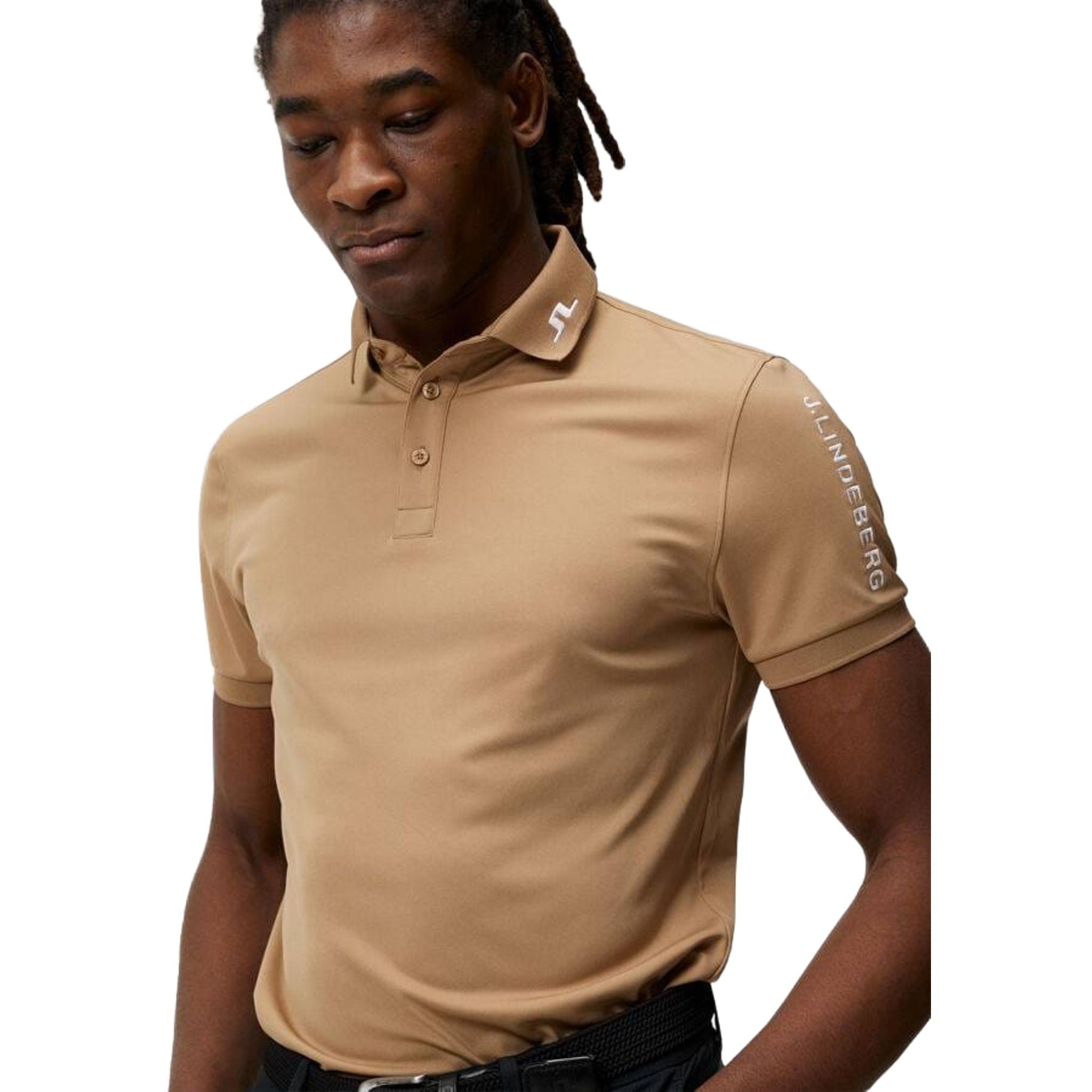 J. Lindeberg Tour Tech Reg Fit Poloshirt Herren