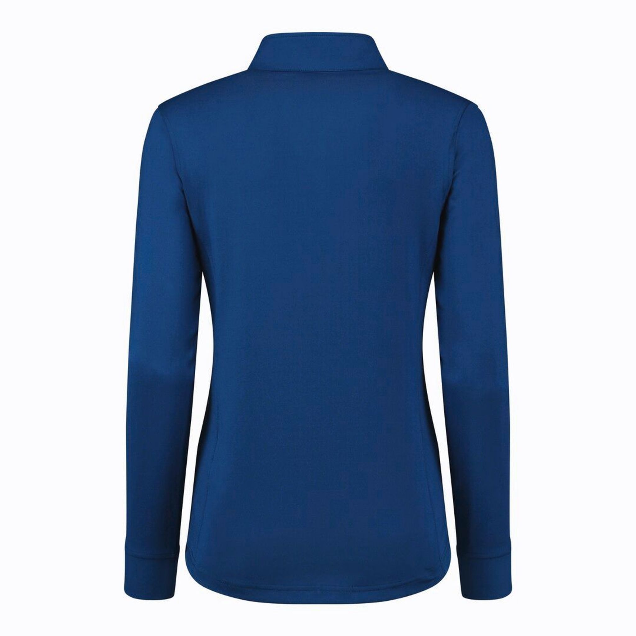 Denní sportovní polo s polovičním límcem a dlouhým rukávem pro dámy Spectrum Blue Damen