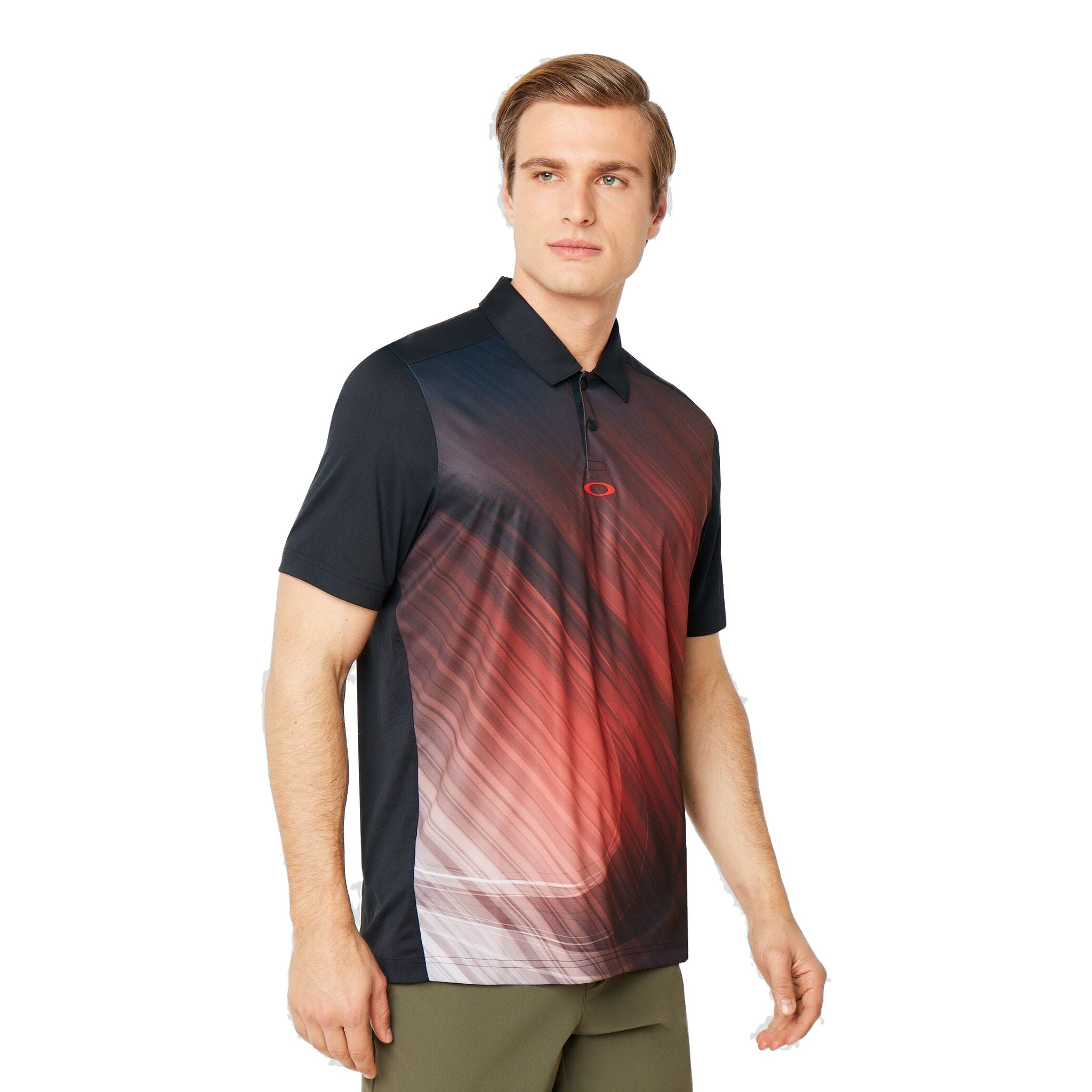 Oakley Exploded Ellipse SS Poloshirt Herren