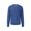 Fynch Hatton V-Neck Pullover HE / Steel / 3XL Pánský