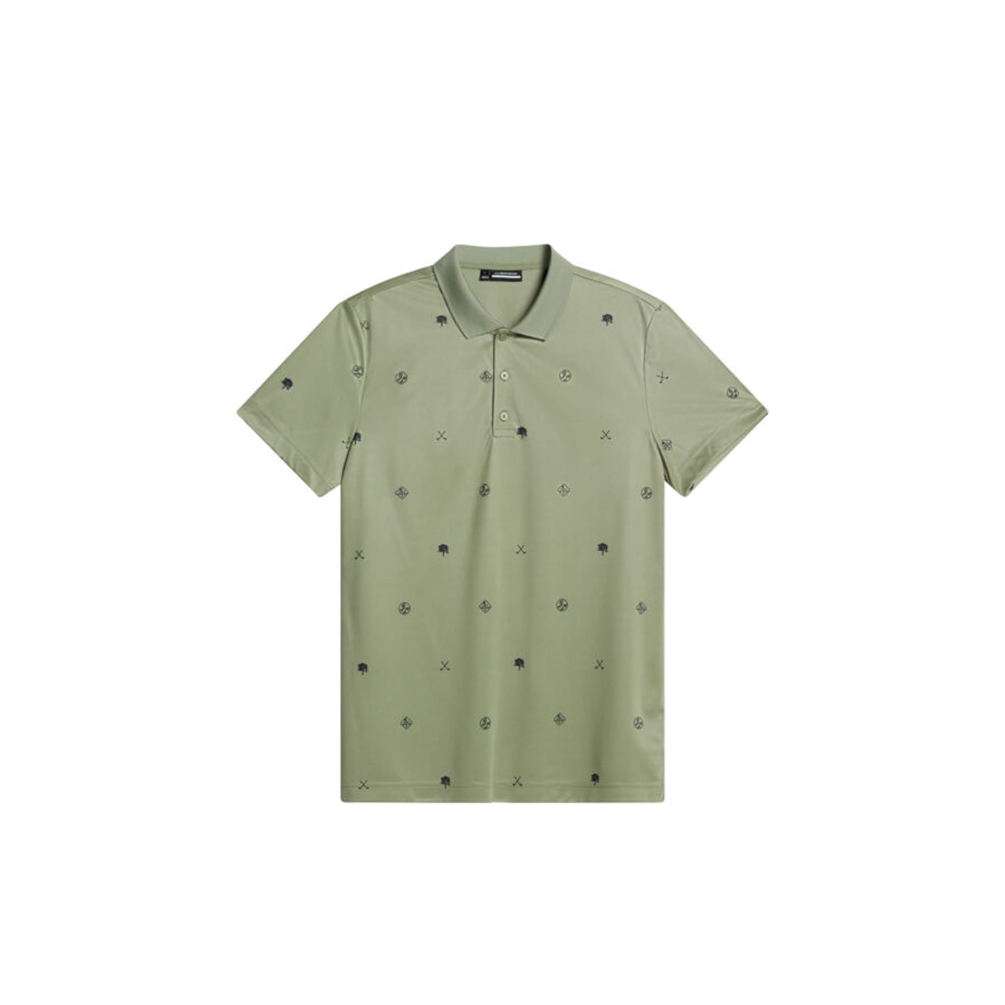 J. Lindeberg Club House Motif Polo Herren