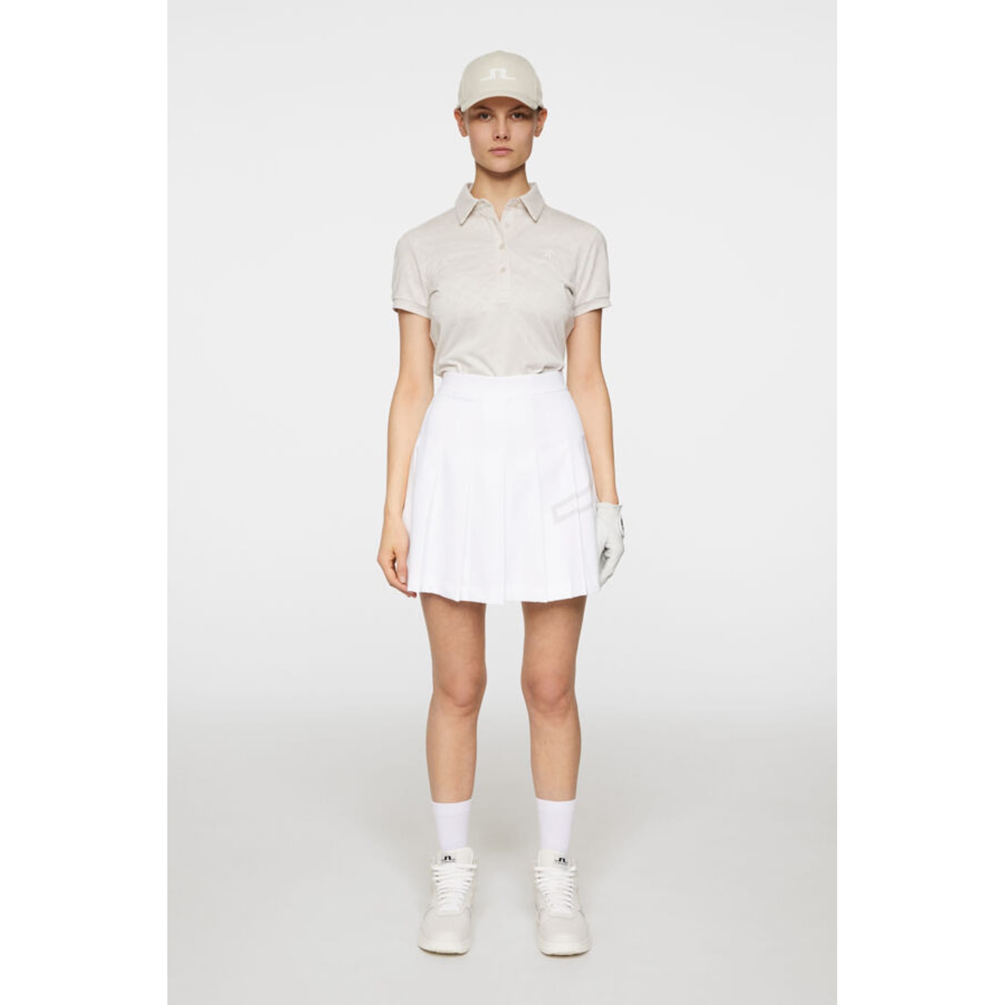 J. Lindeberg Alaya Jacquard Polo Damen