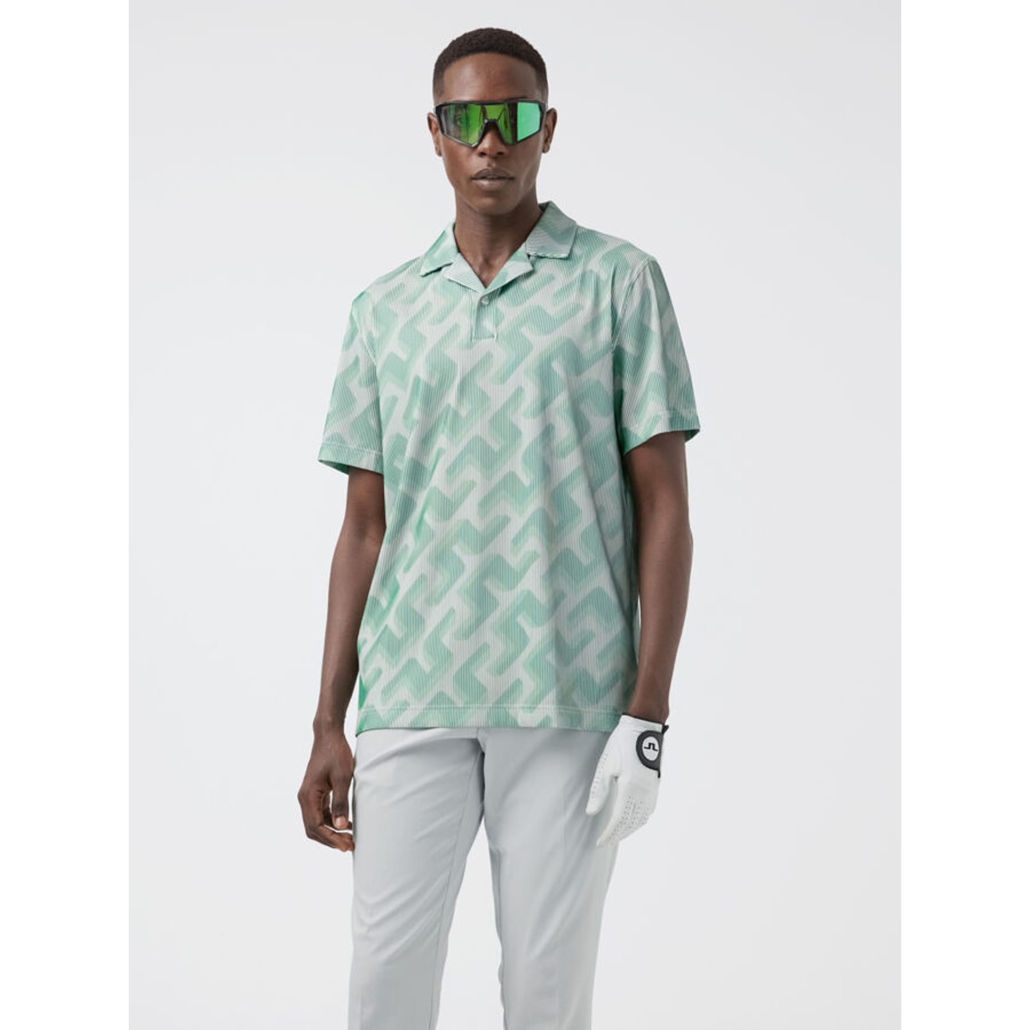 J. Lindeberg Polo 3D Bridge Monogram Pánské