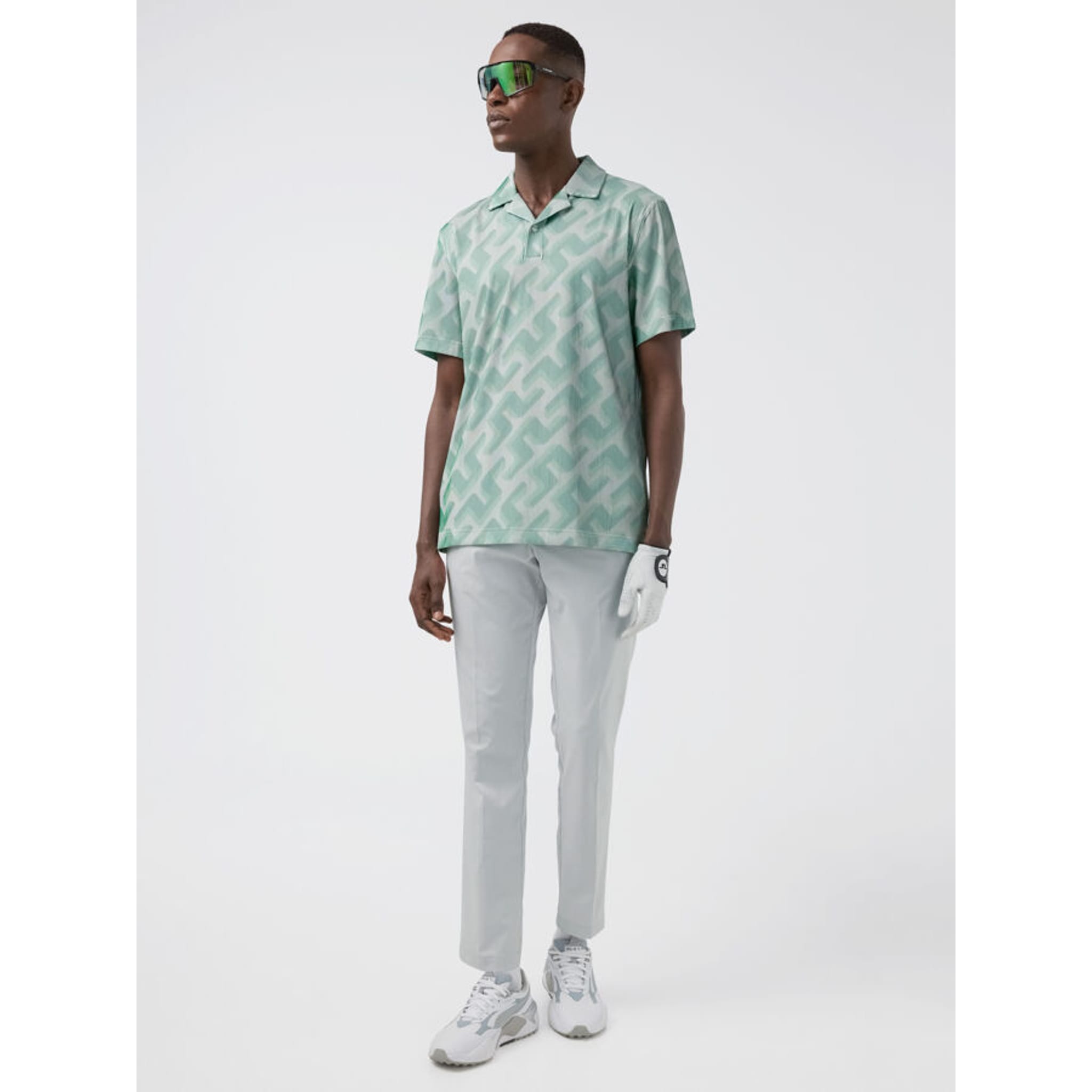 J. Lindeberg Polo 3D Bridge Monogram Pánské