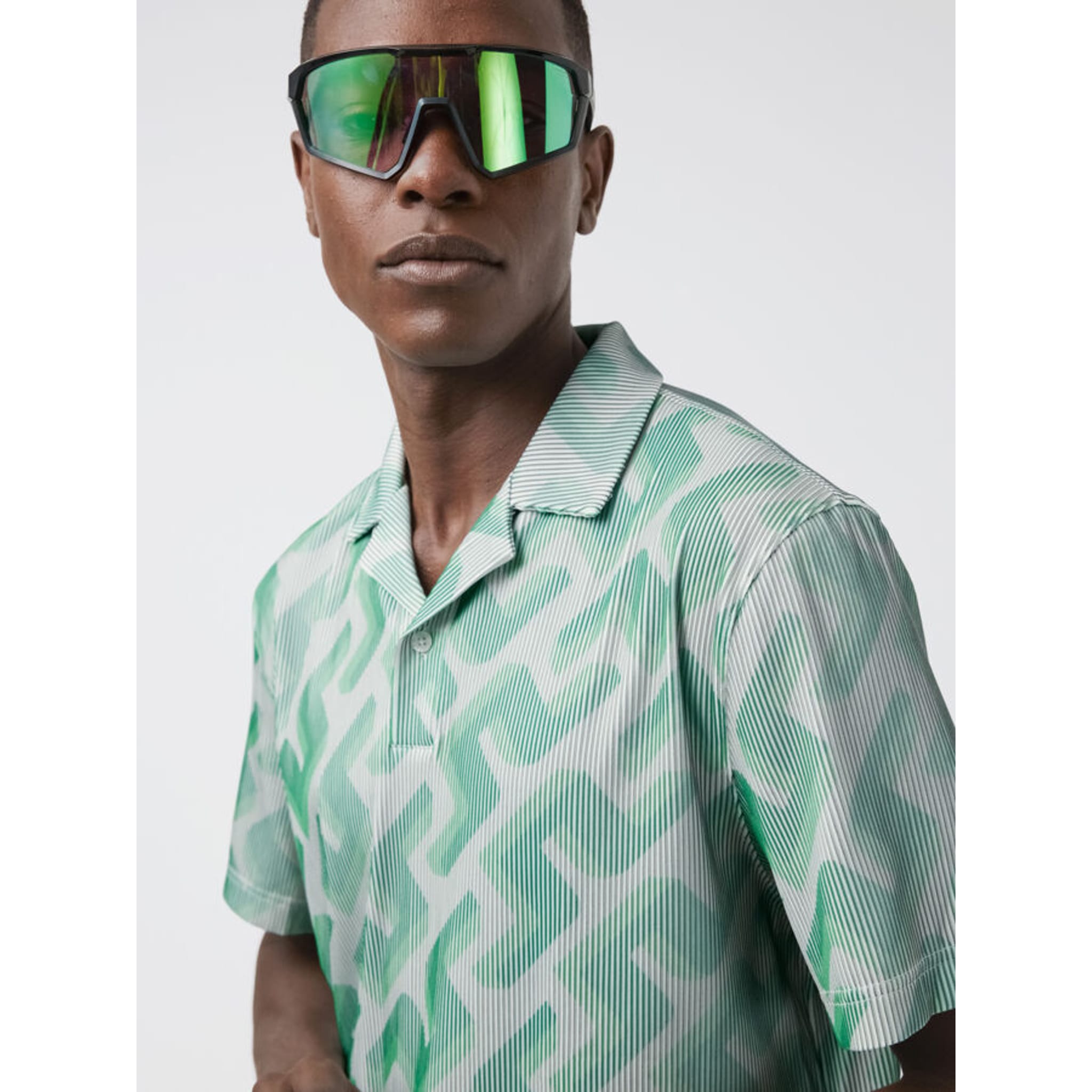 J. Lindeberg Polo 3D Bridge Monogram Pánské