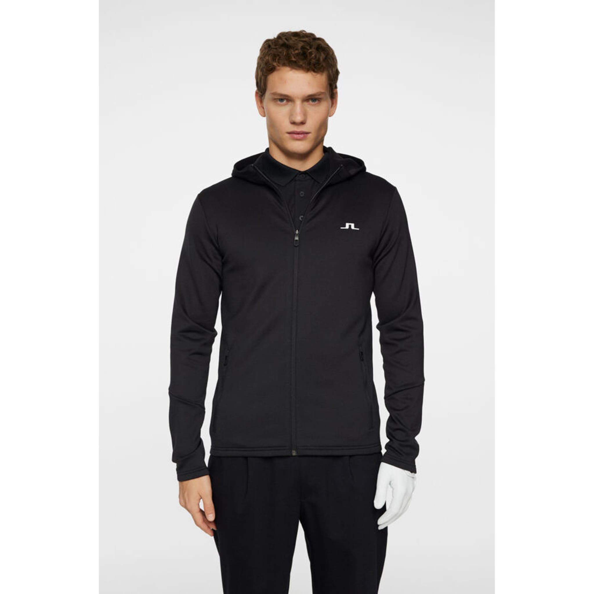 J. Lindeberg Aerial Full Zip Hood Herren