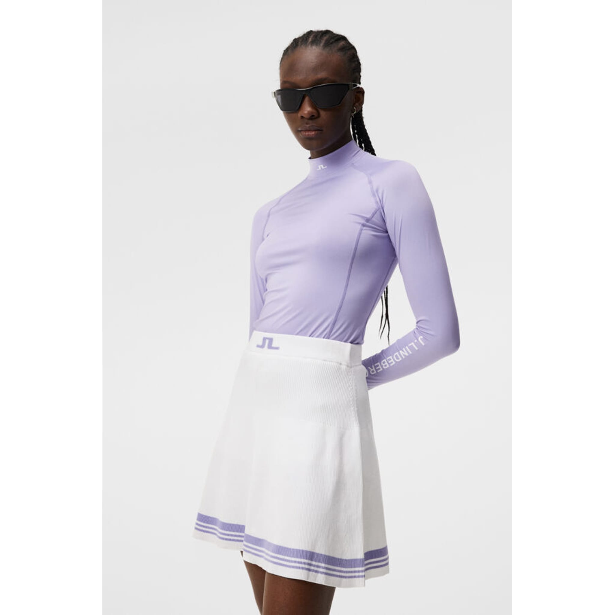 J. Lindeberg Asa Soft Compression Top Dámské Sweet Lavender Dámské