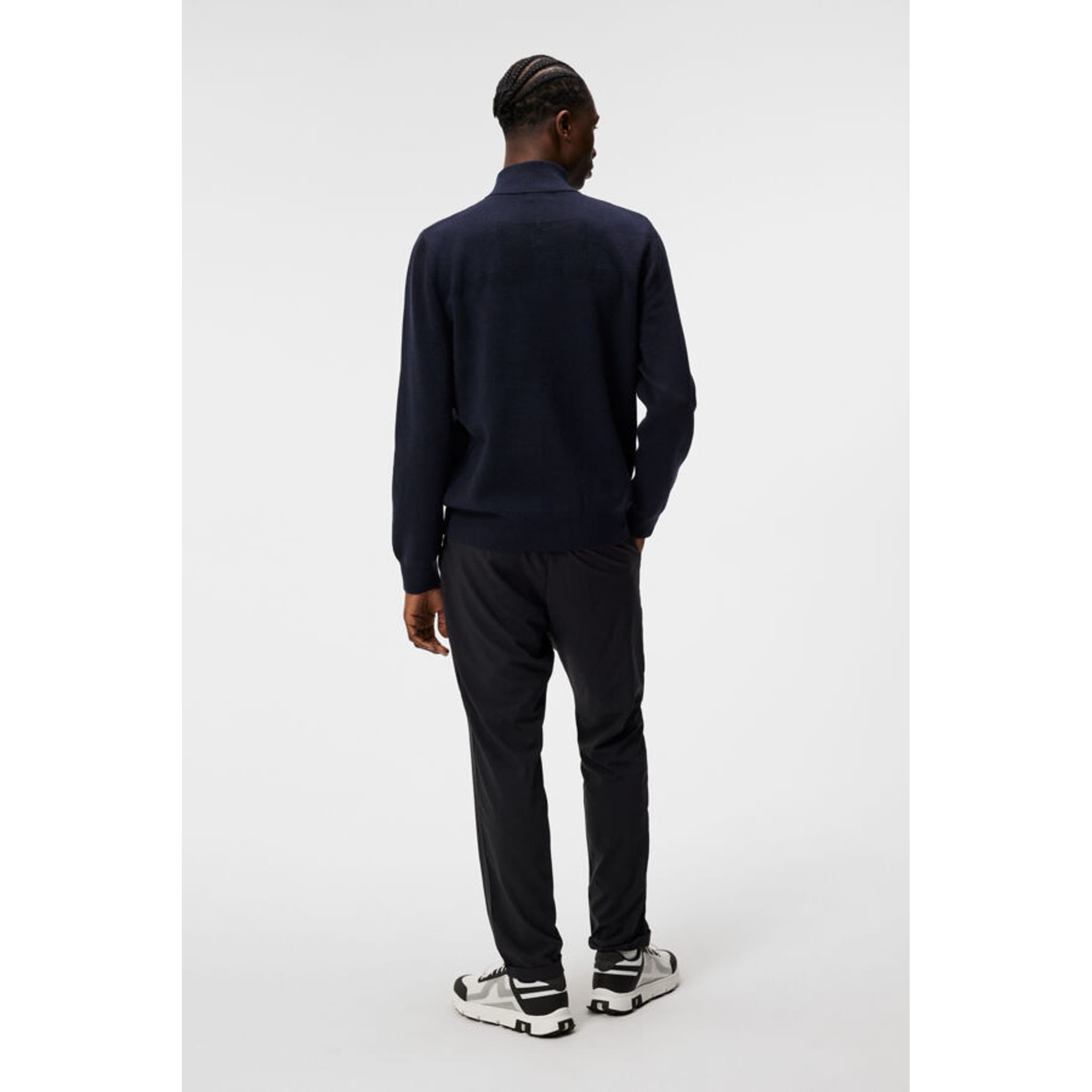 J. Lindeberg Bridge Knitted Hybrid Sweater Herren
