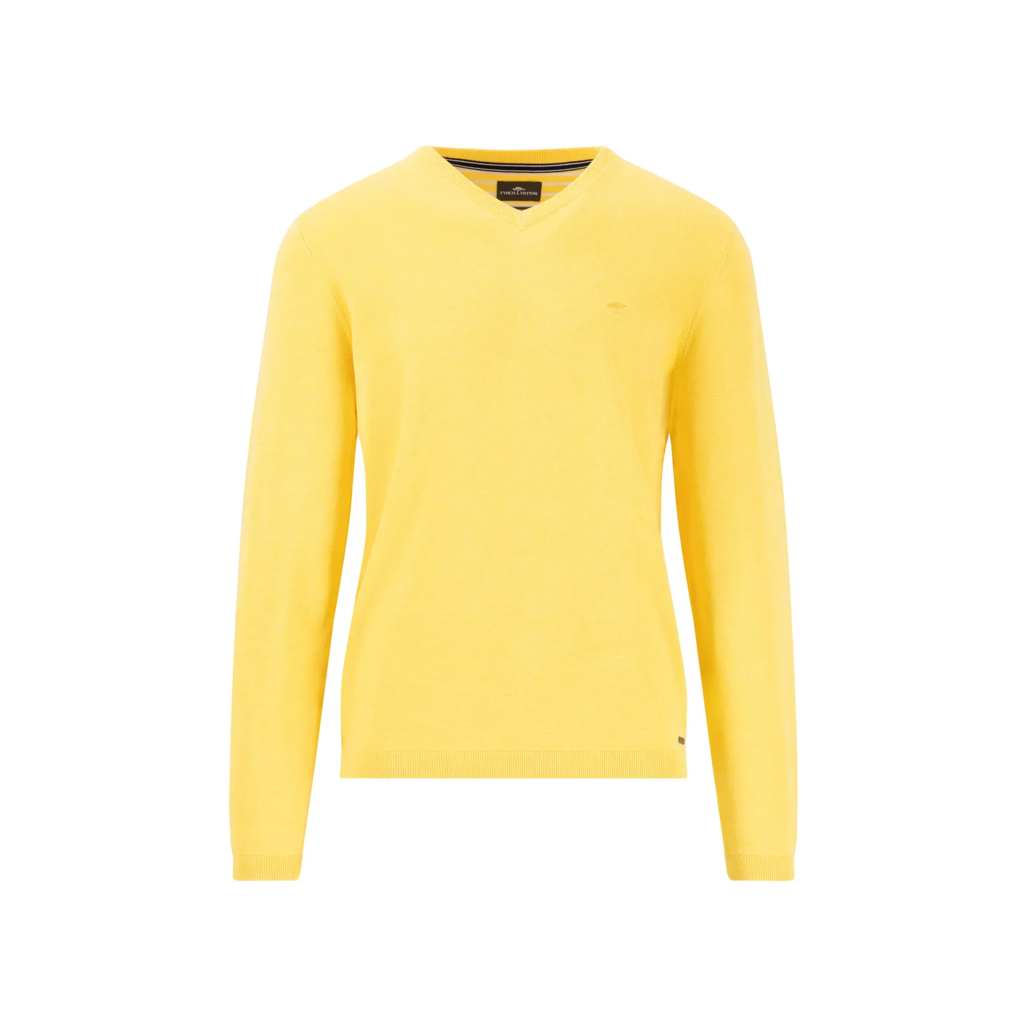 Fynch Hatton Air Cotton V-Neck Herren