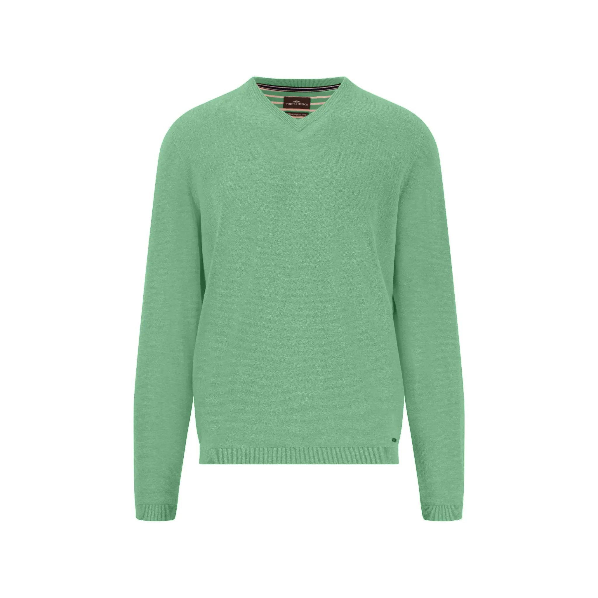 Fynch Hatton Air Cotton V-Neck Herren
